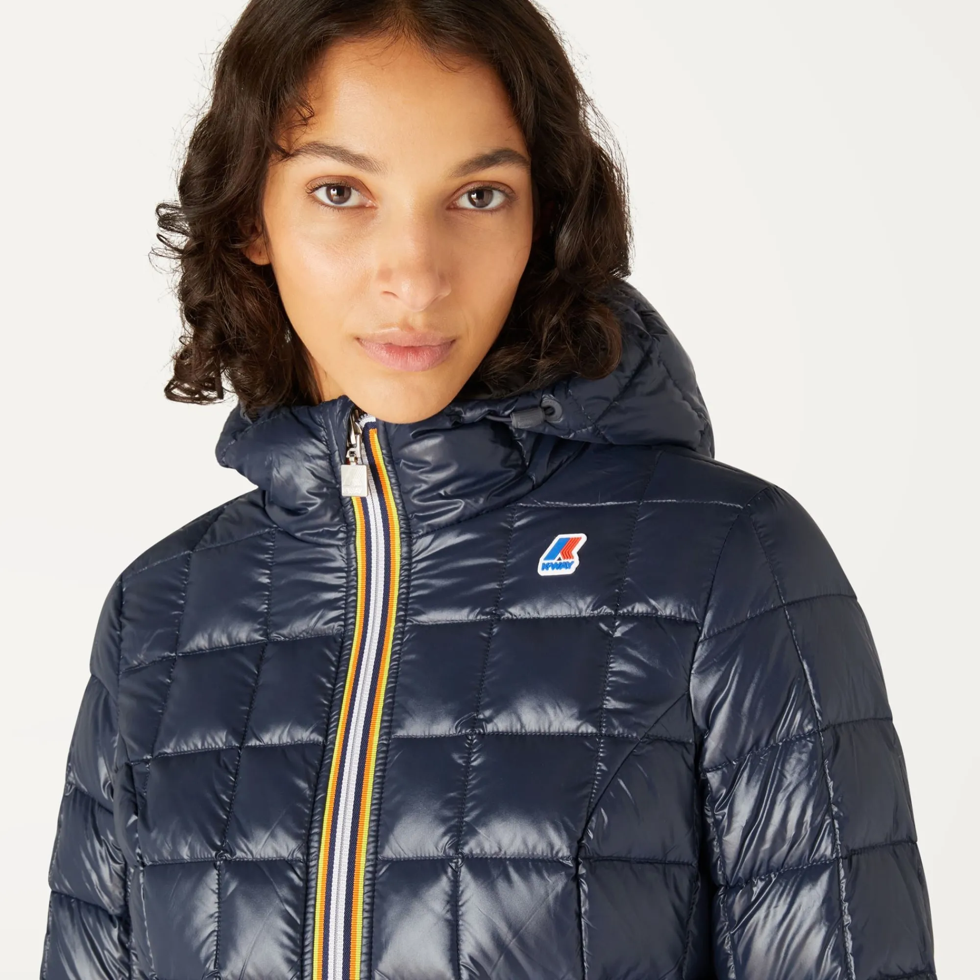 Donna K-Way Piumini E Giacche Lunghe^DENISE THERMO PLUS.2 REVERSIBLE