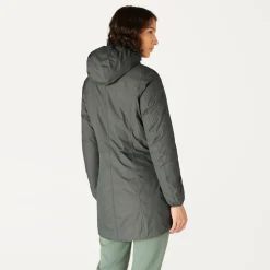 Donna K-Way Piumini E Giacche Lunghe^DENISE THERMO PLUS.2 REVERSIBLE