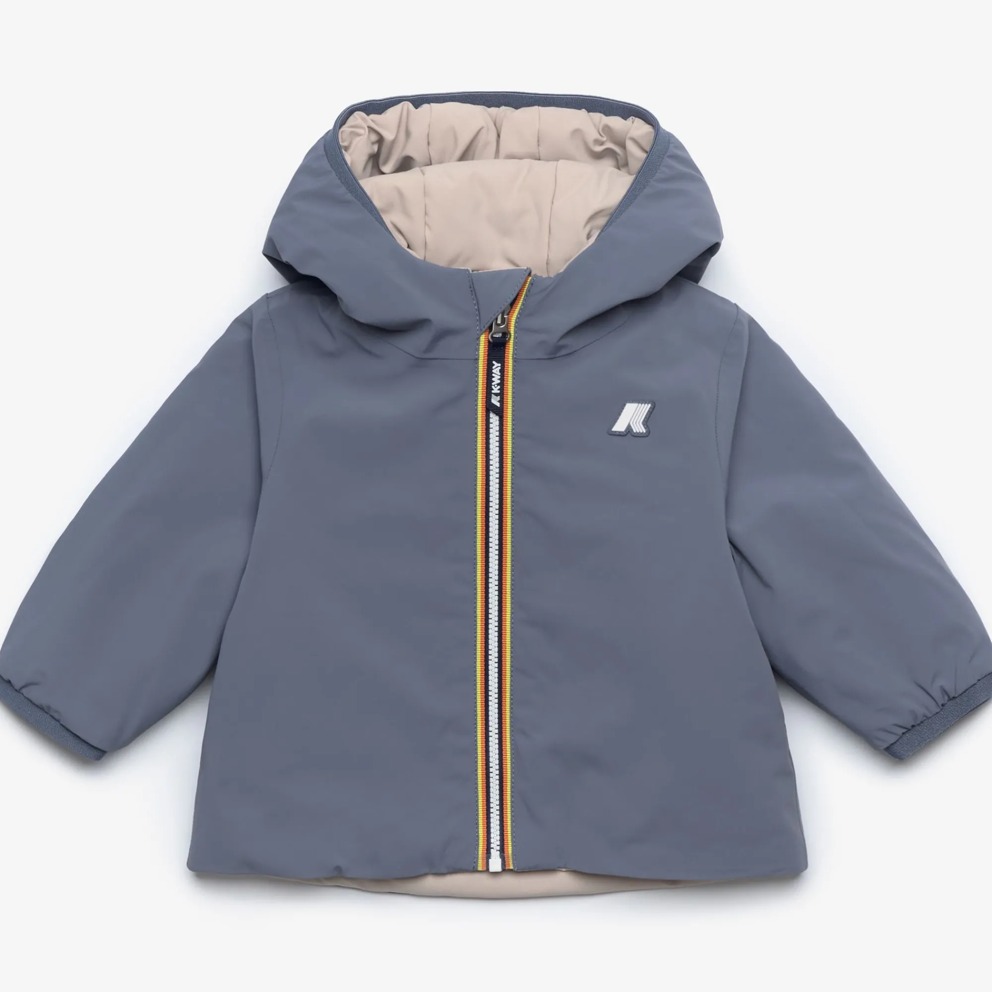 K-Way Giacche Corte^E. JACK ST WARM REVERSIBLE