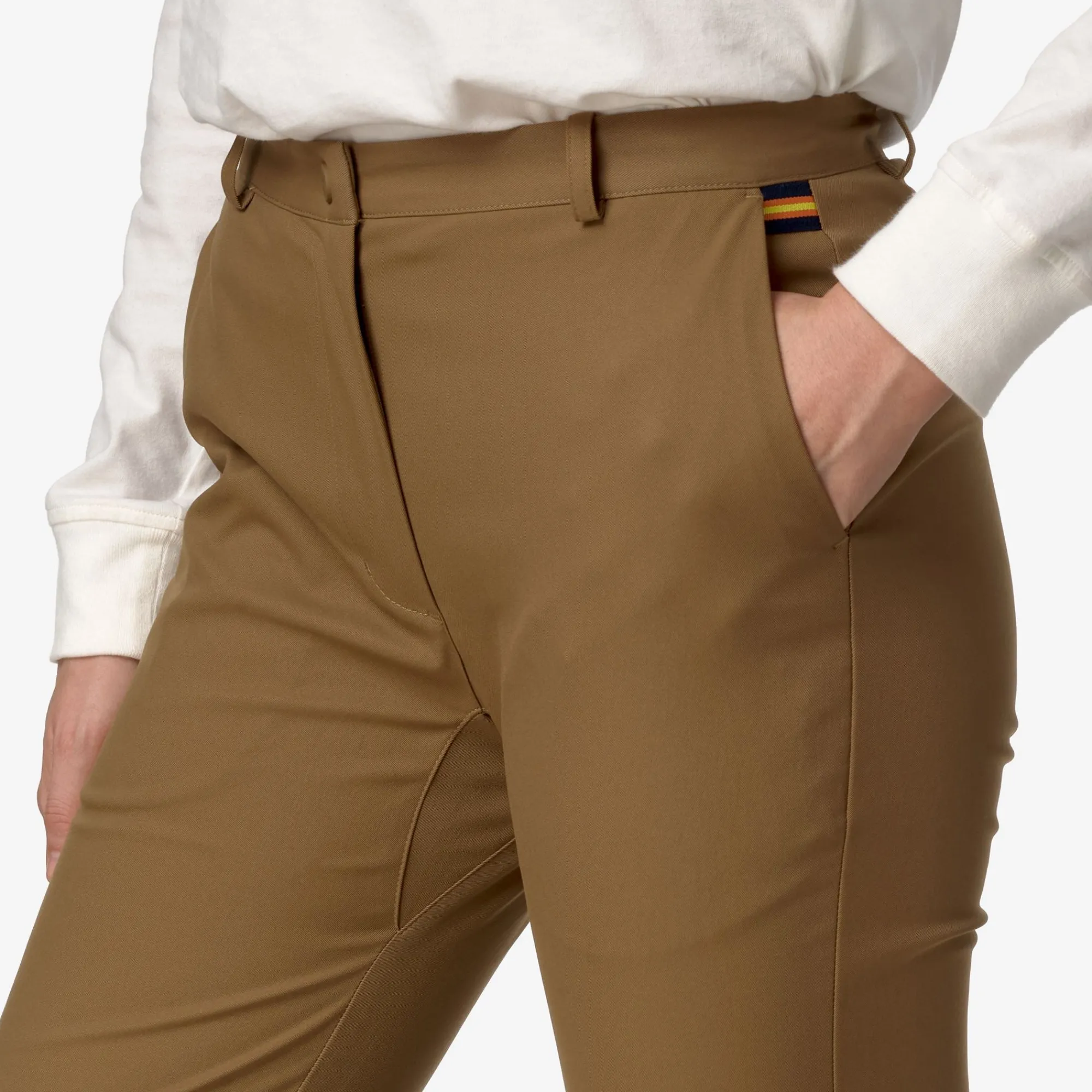 Donna K-Way Pantaloni^ELAISE TWILL PEACH