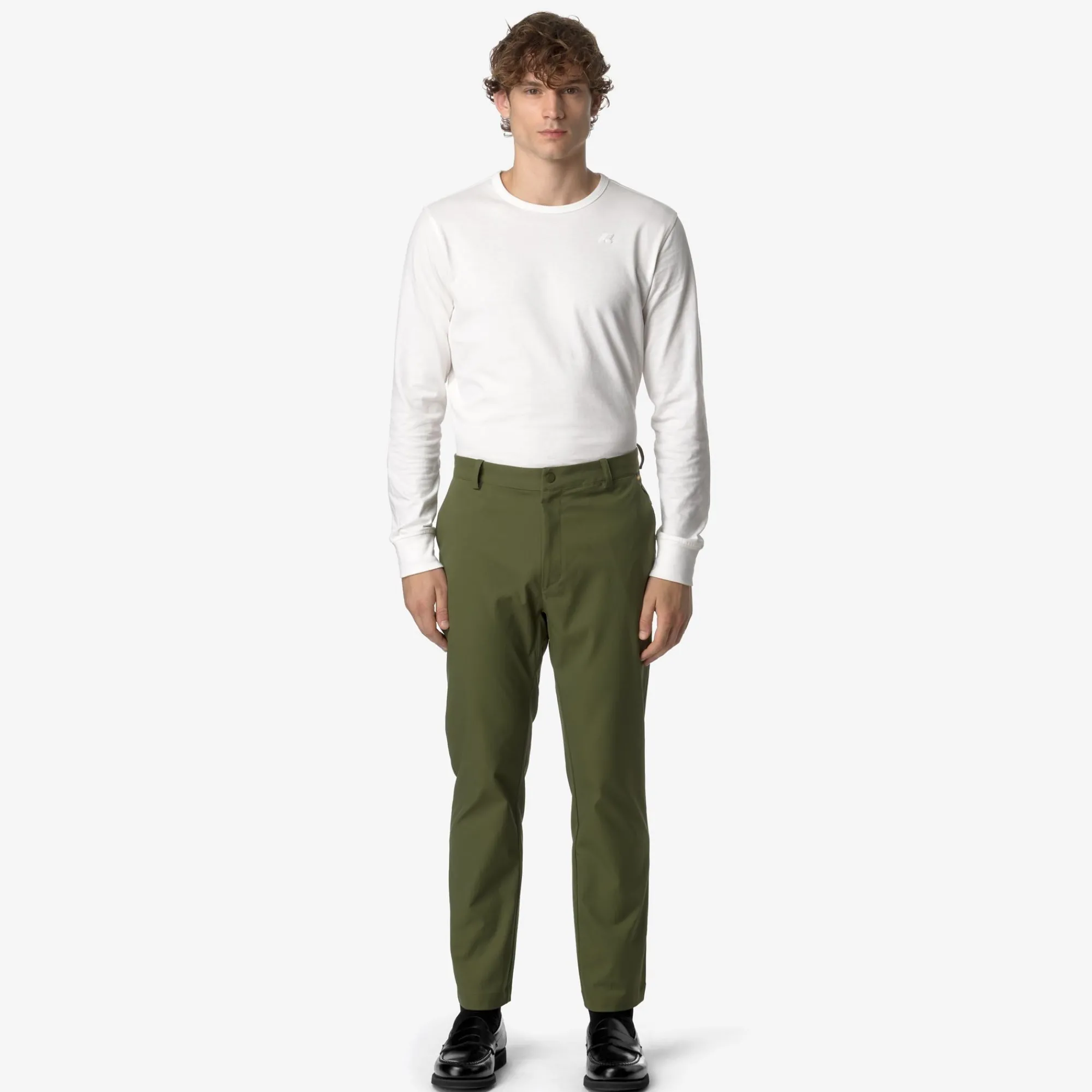 Donna K-Way Pantaloni|Pantaloni^ELIA TWILL PEACH