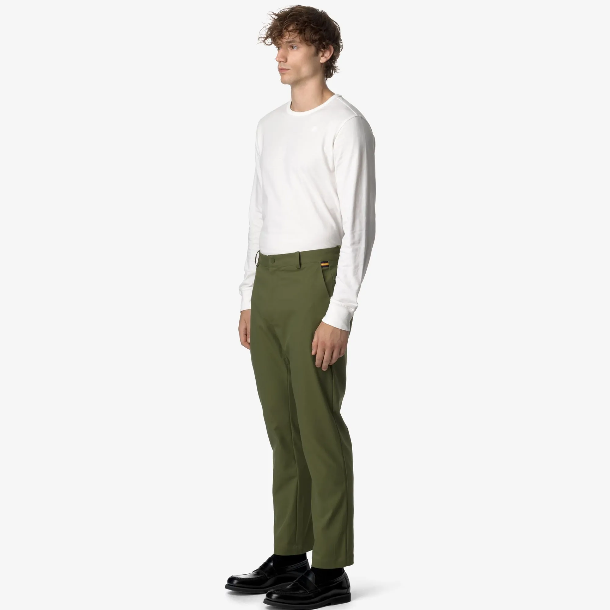 Donna K-Way Pantaloni|Pantaloni^ELIA TWILL PEACH
