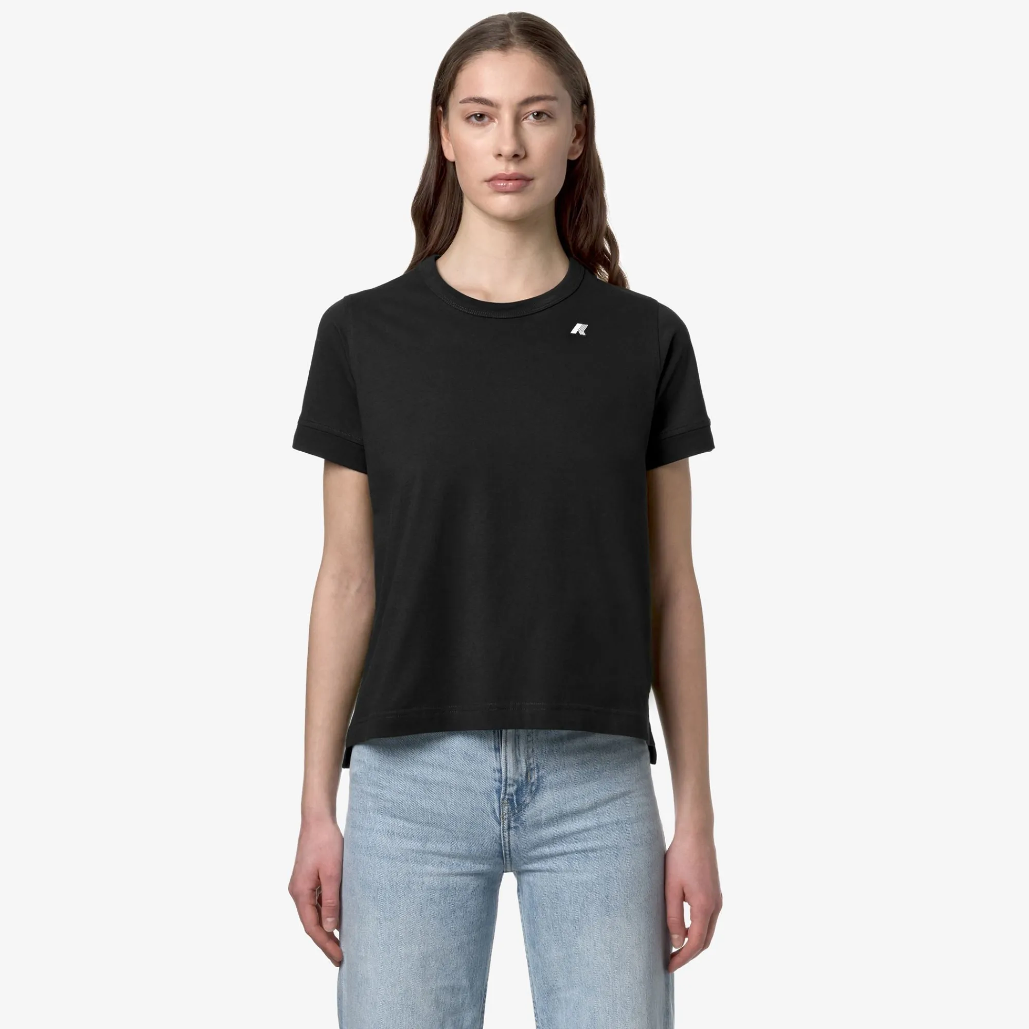 Donna K-Way T-shirt^EMEL JERSEY