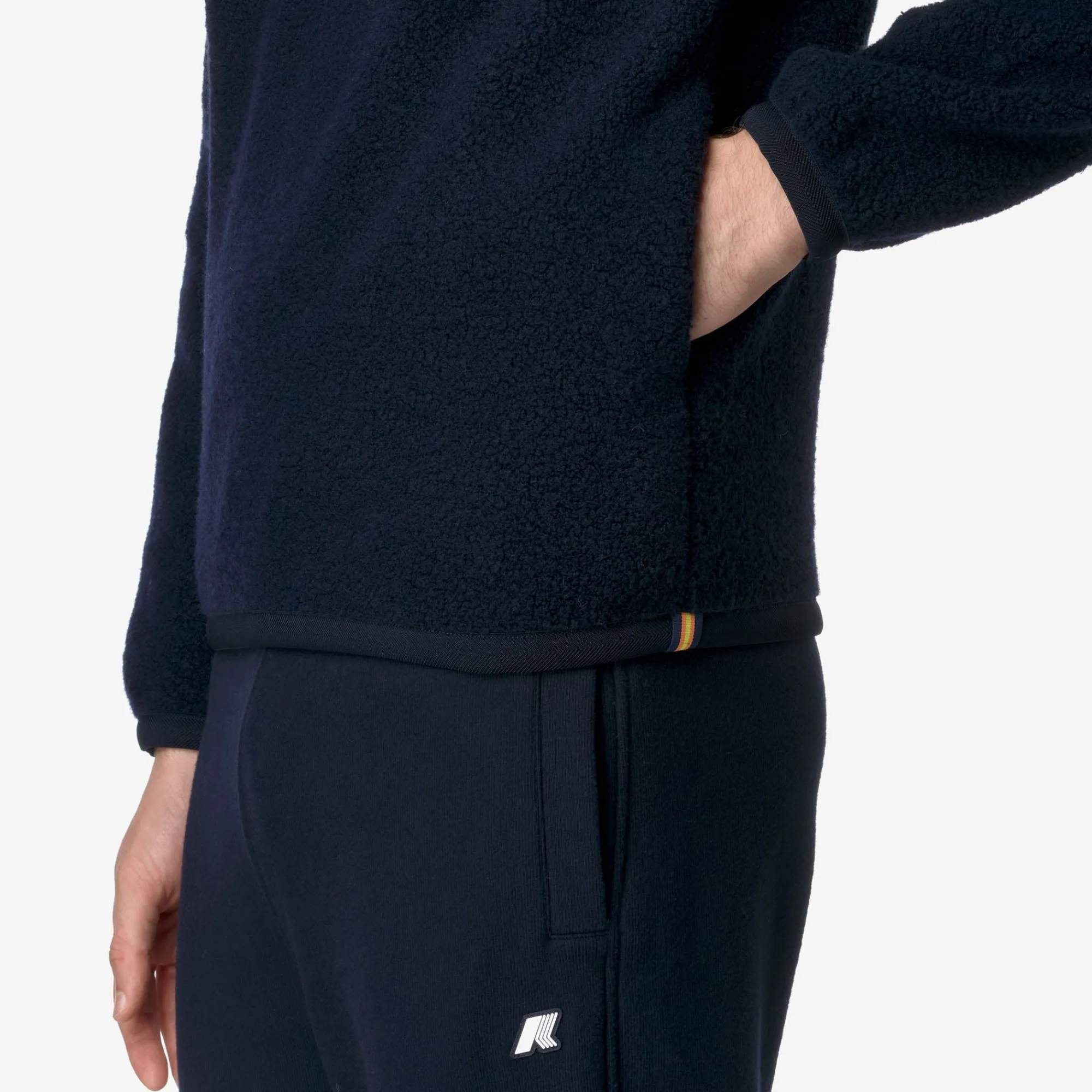 Uomo K-Way Felpe^ERN WOOL FLEECE
