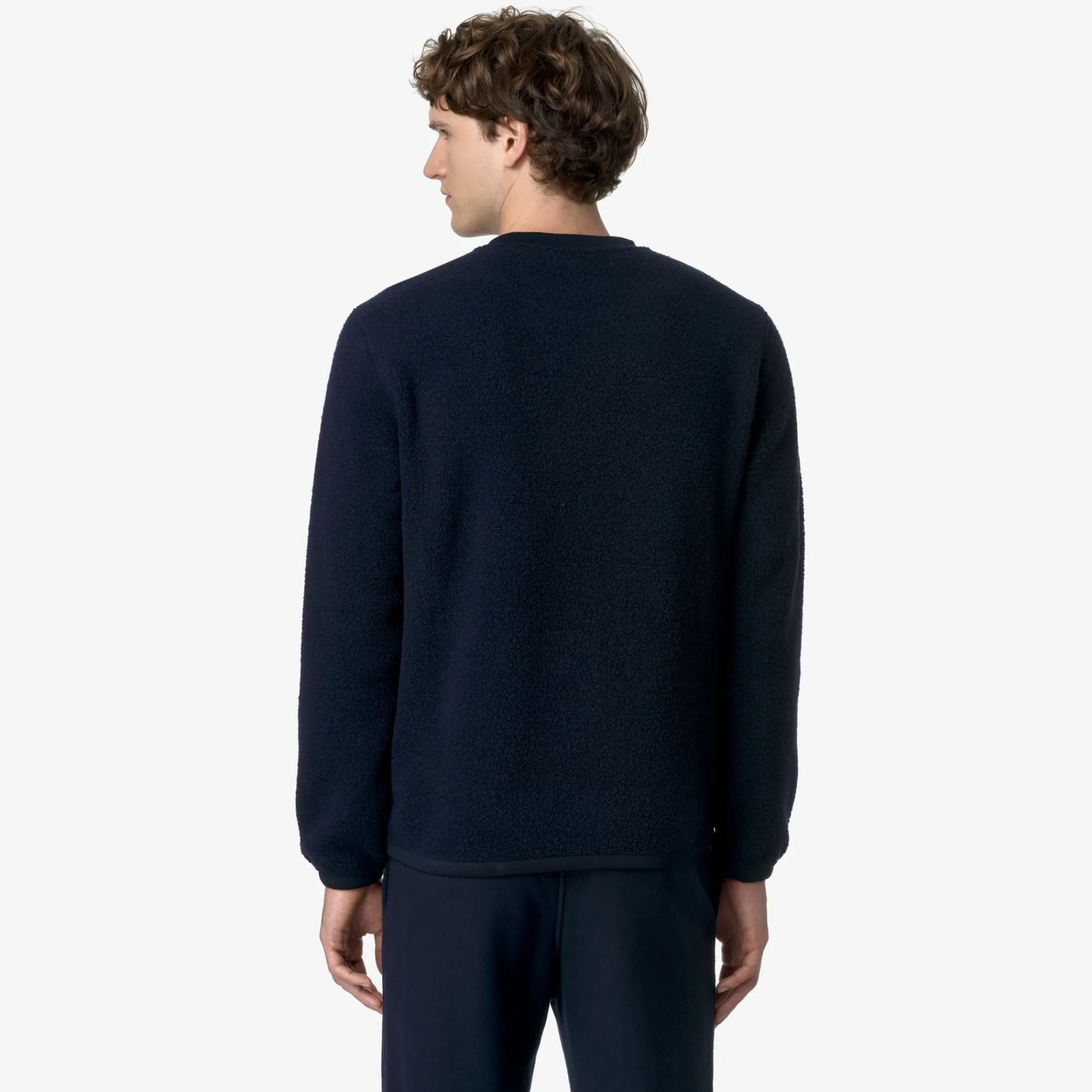 Uomo K-Way Felpe^EROUND WOOL FLEECE