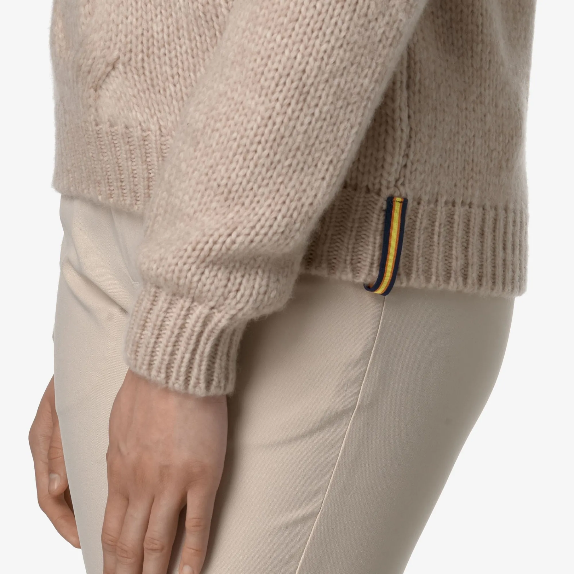 Donna K-Way Maglie E Maglioni^FUZZY WOOL MERINO BLEND