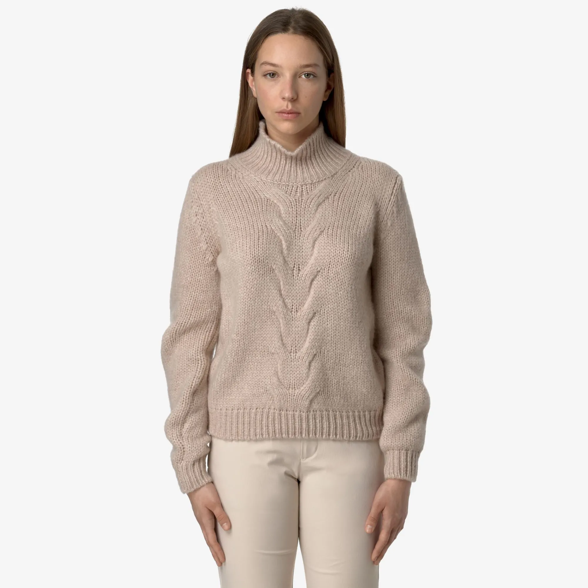 Donna K-Way Maglie E Maglioni^FUZZY WOOL MERINO BLEND