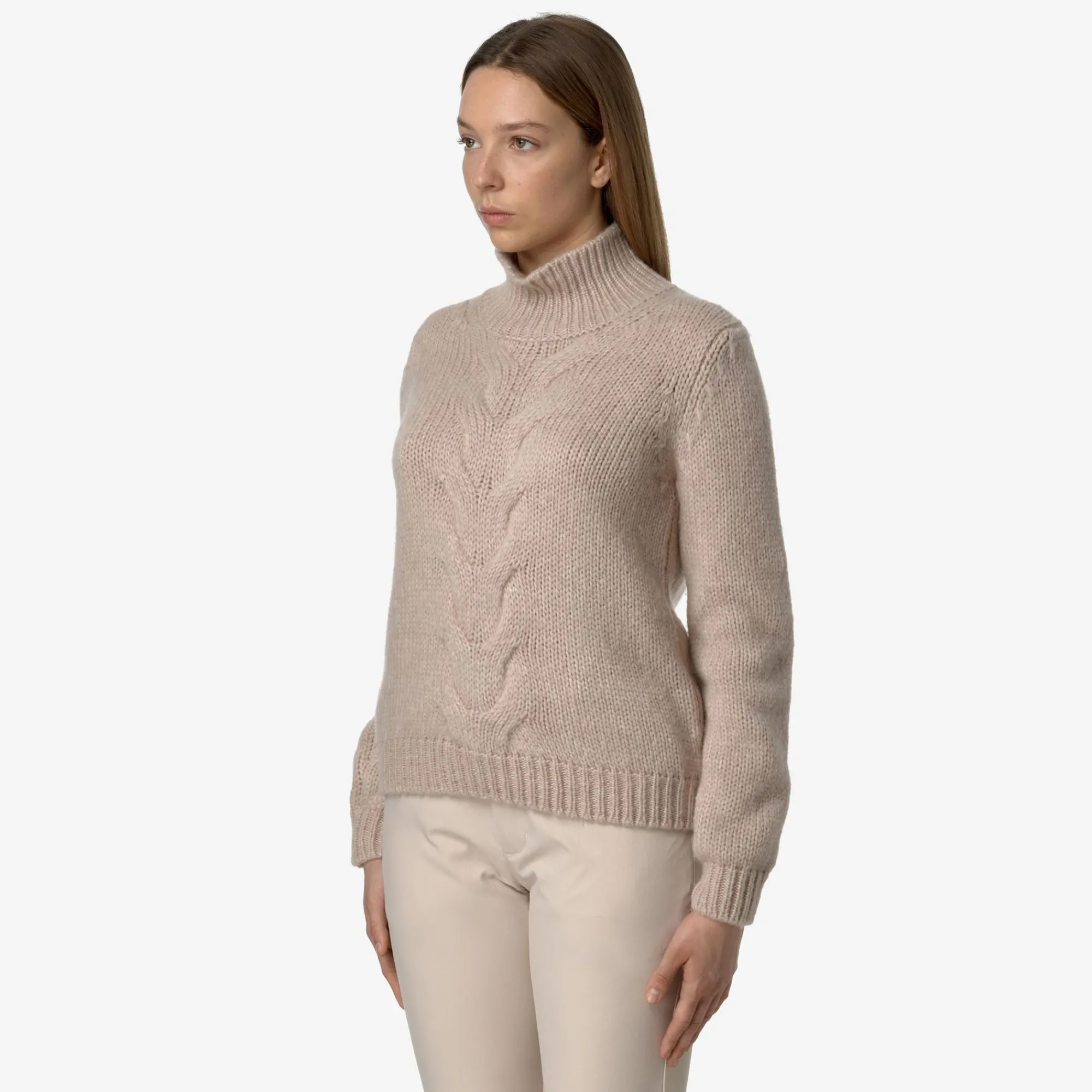 Donna K-Way Maglie E Maglioni^FUZZY WOOL MERINO BLEND