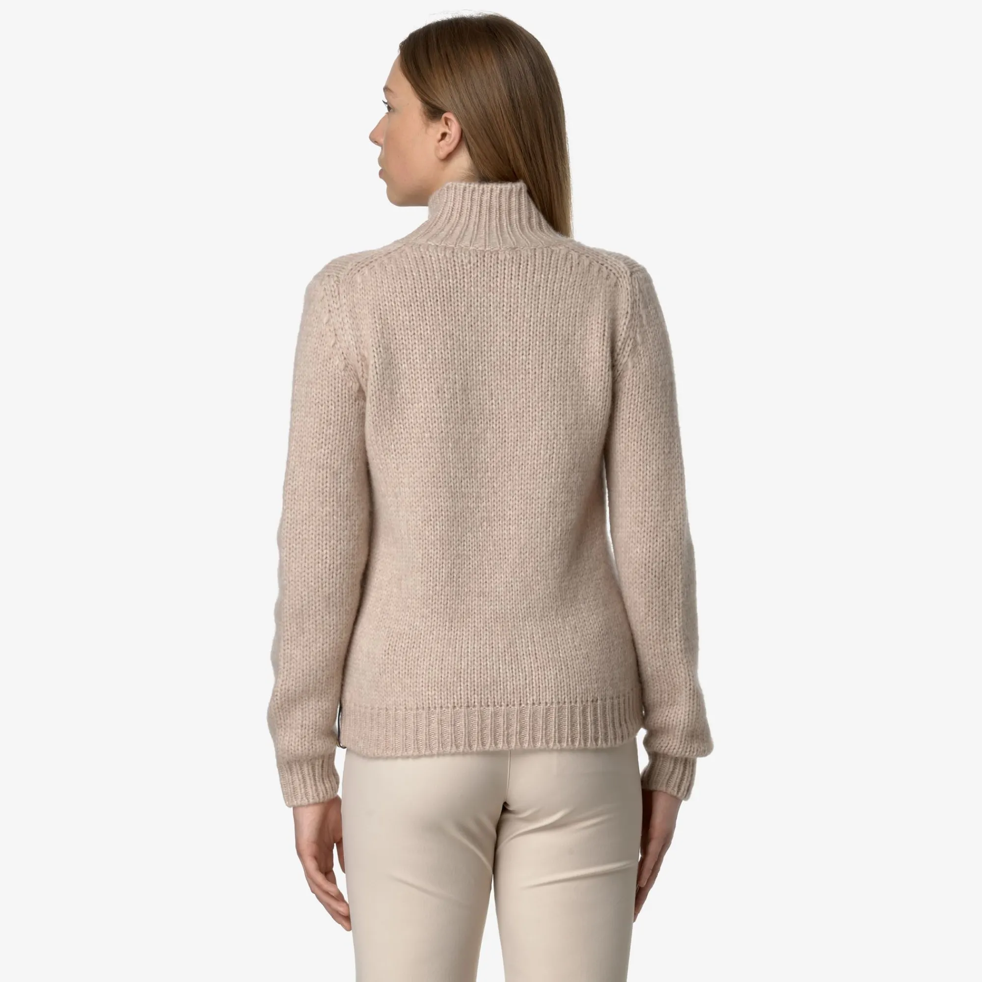 Donna K-Way Maglie E Maglioni^FUZZY WOOL MERINO BLEND