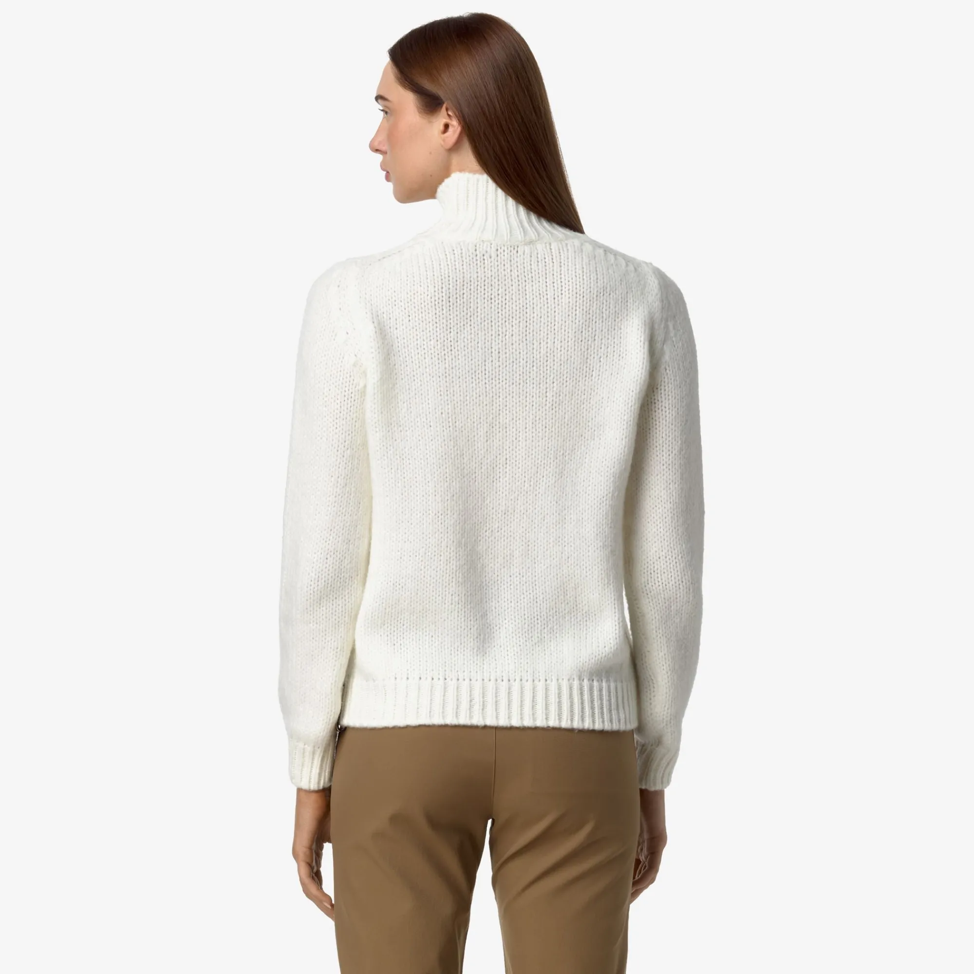 Donna K-Way Maglie E Maglioni^FUZZY WOOL MERINO BLEND