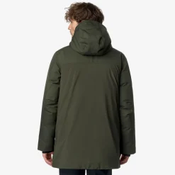 Uomo K-Way Piumini E Giacche Lunghe^HODEL FABRIC MIX