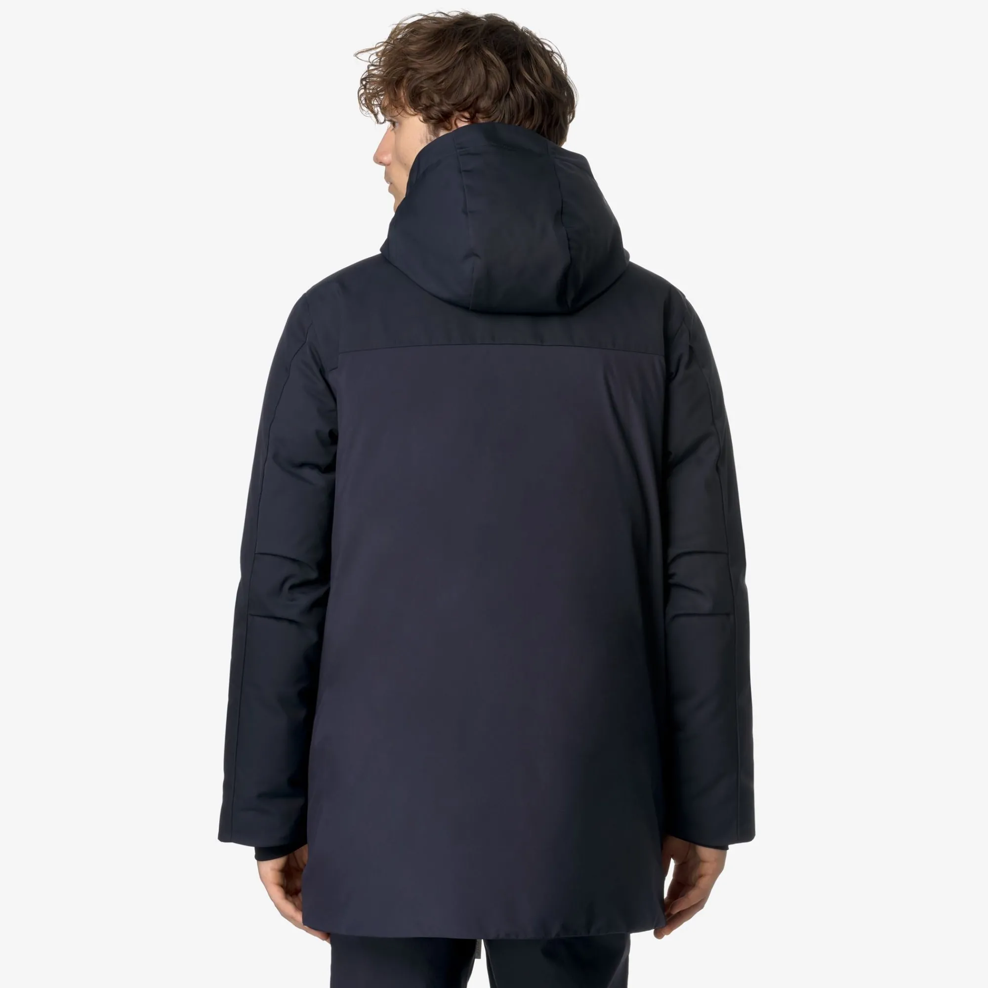 Uomo K-Way Piumini E Giacche Lunghe^HODEL FABRIC MIX