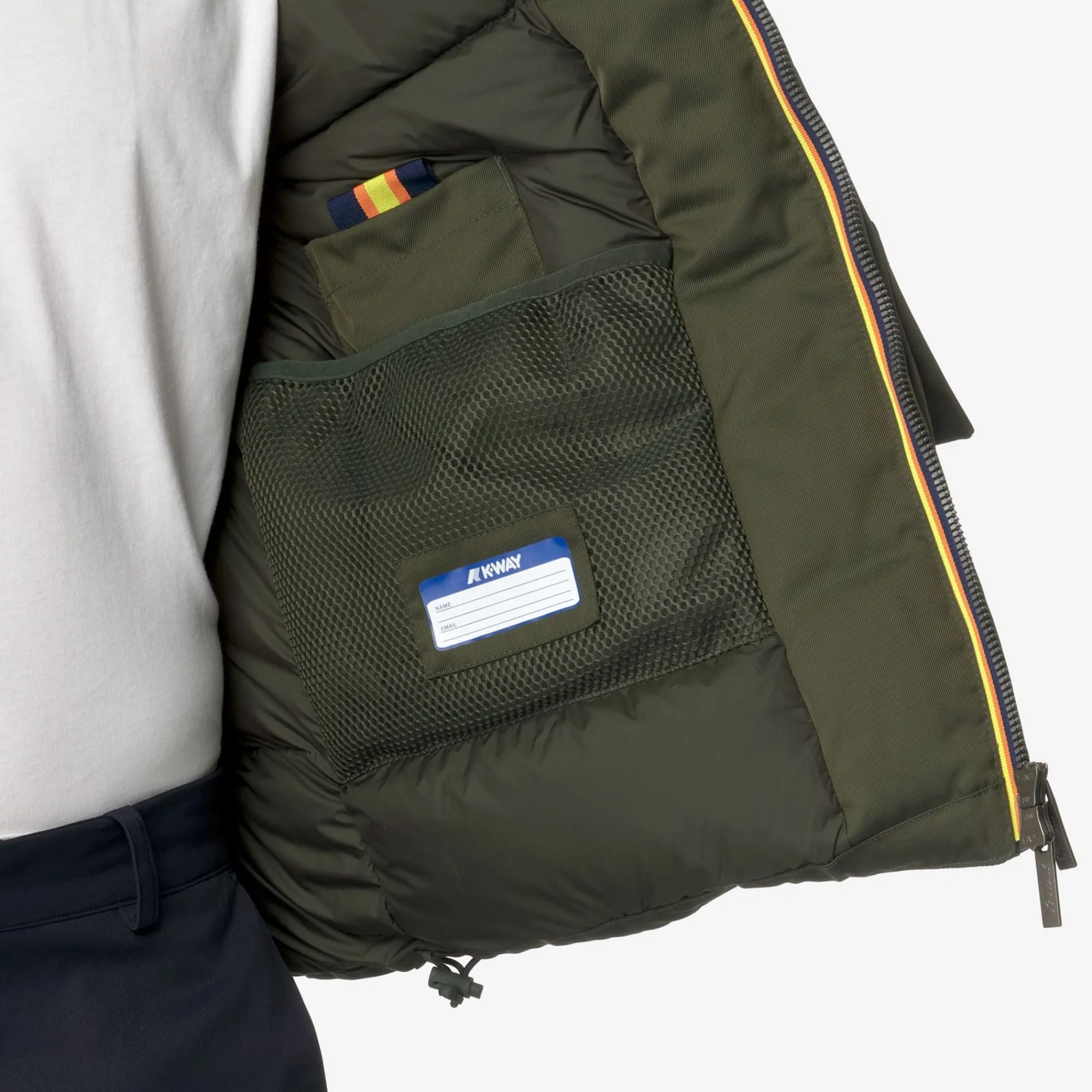 Uomo K-Way Giacche Corte^HODIN FABRIC MIX