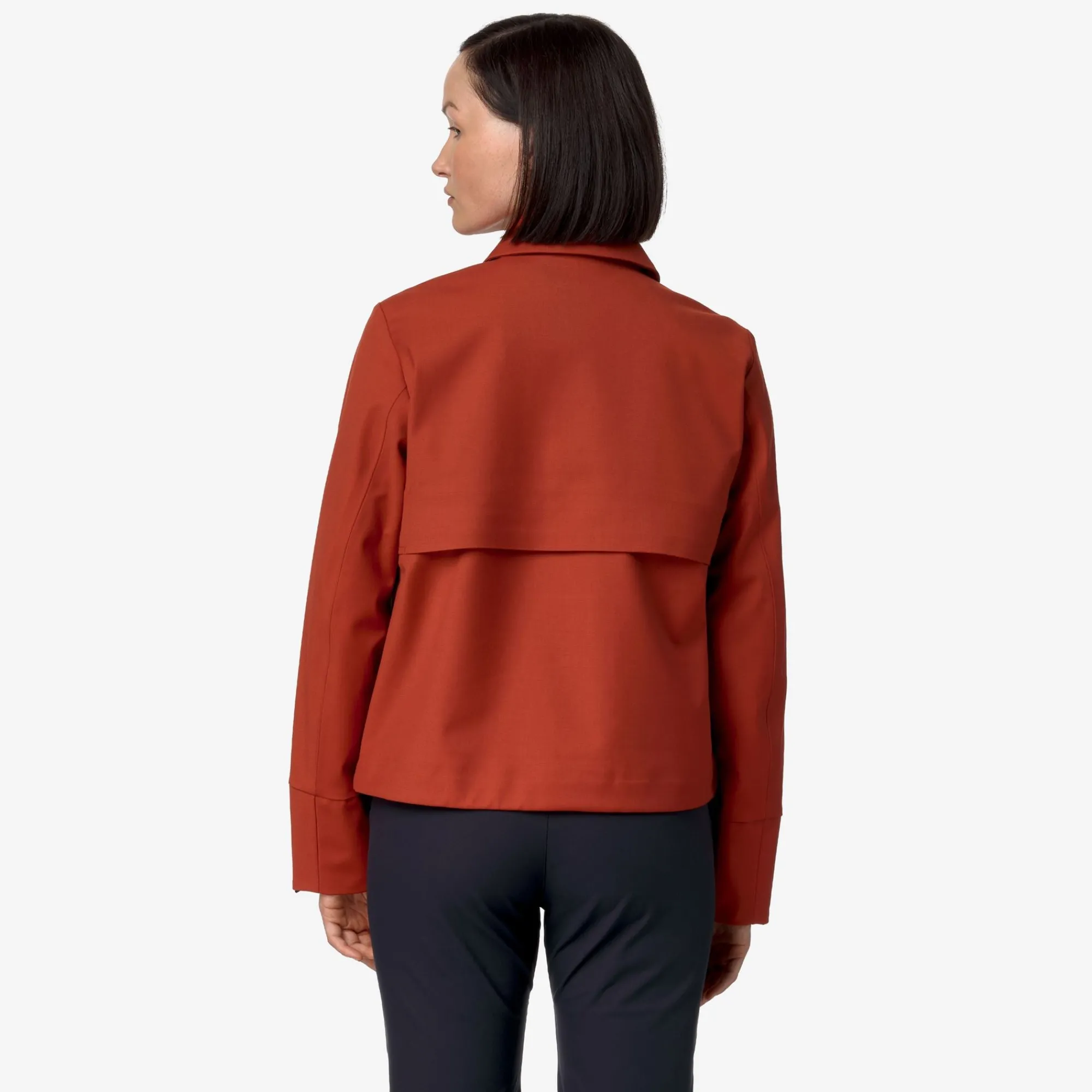 Donna K-Way Giacche Corte^ISARTHE TECH WOOL BLEND