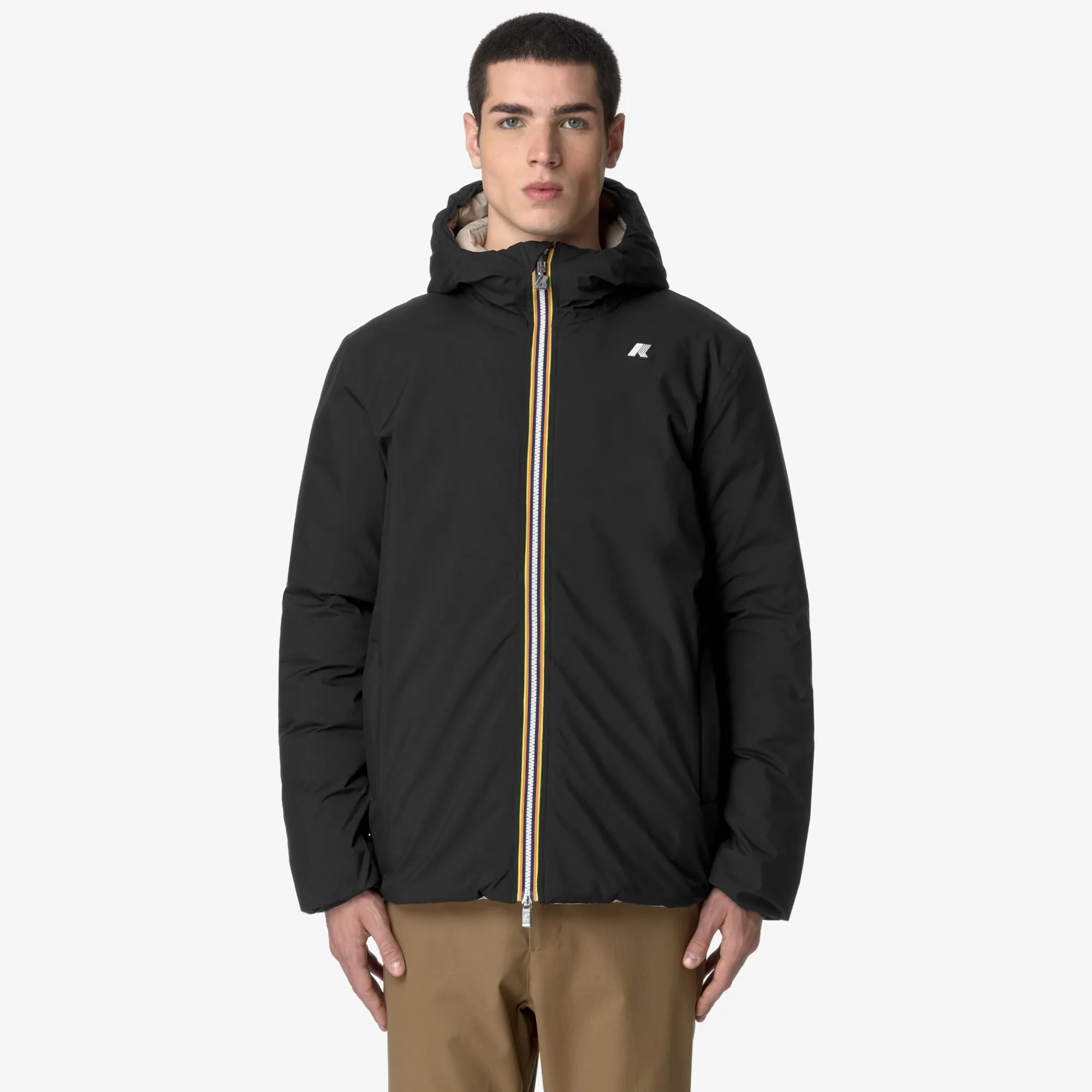 Uomo K-Way Giacche Corte^JACK ST THERMO REVERSIBLE