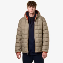 Uomo K-Way Giacche Corte^JACK ST THERMO REVERSIBLE