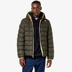 Uomo K-Way Giacche Corte^JACK ST THERMO REVERSIBLE