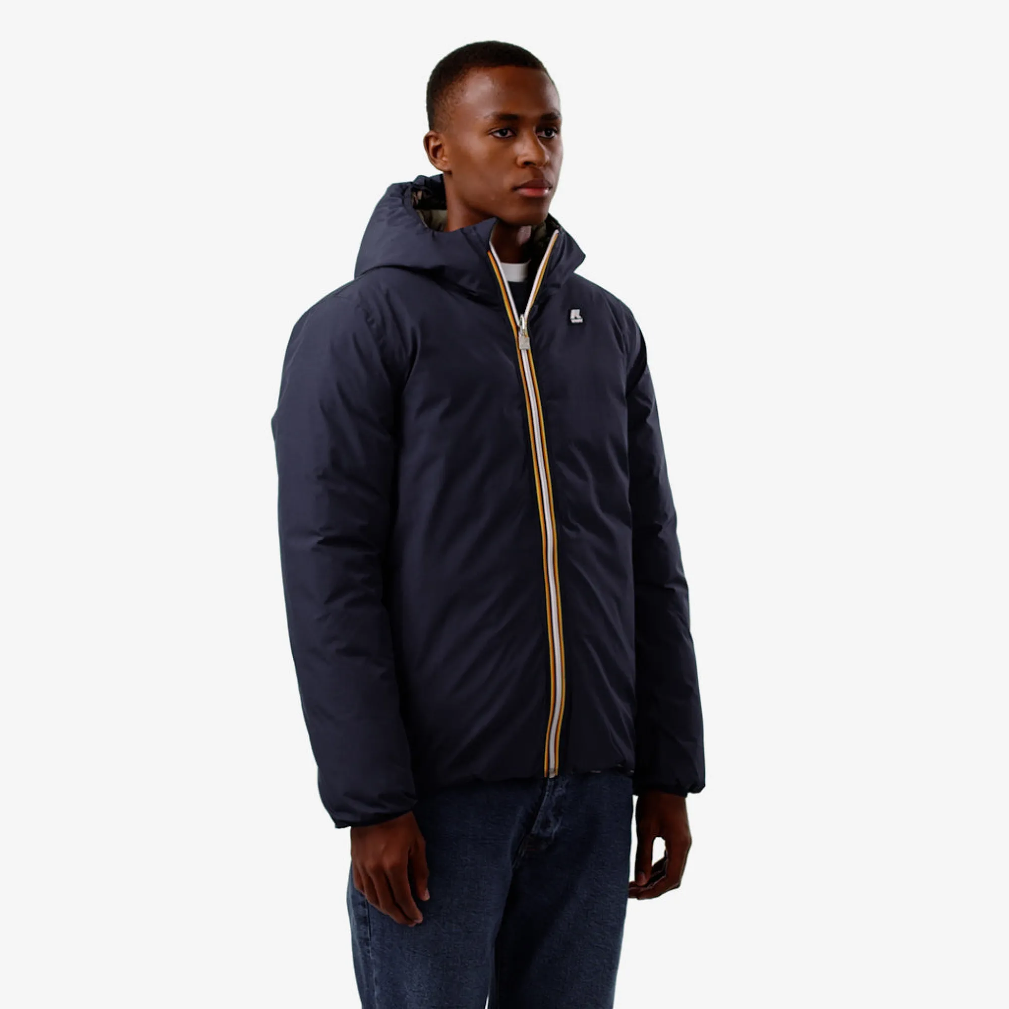Uomo K-Way Giacche Corte^JACK ST THERMO REVERSIBLE
