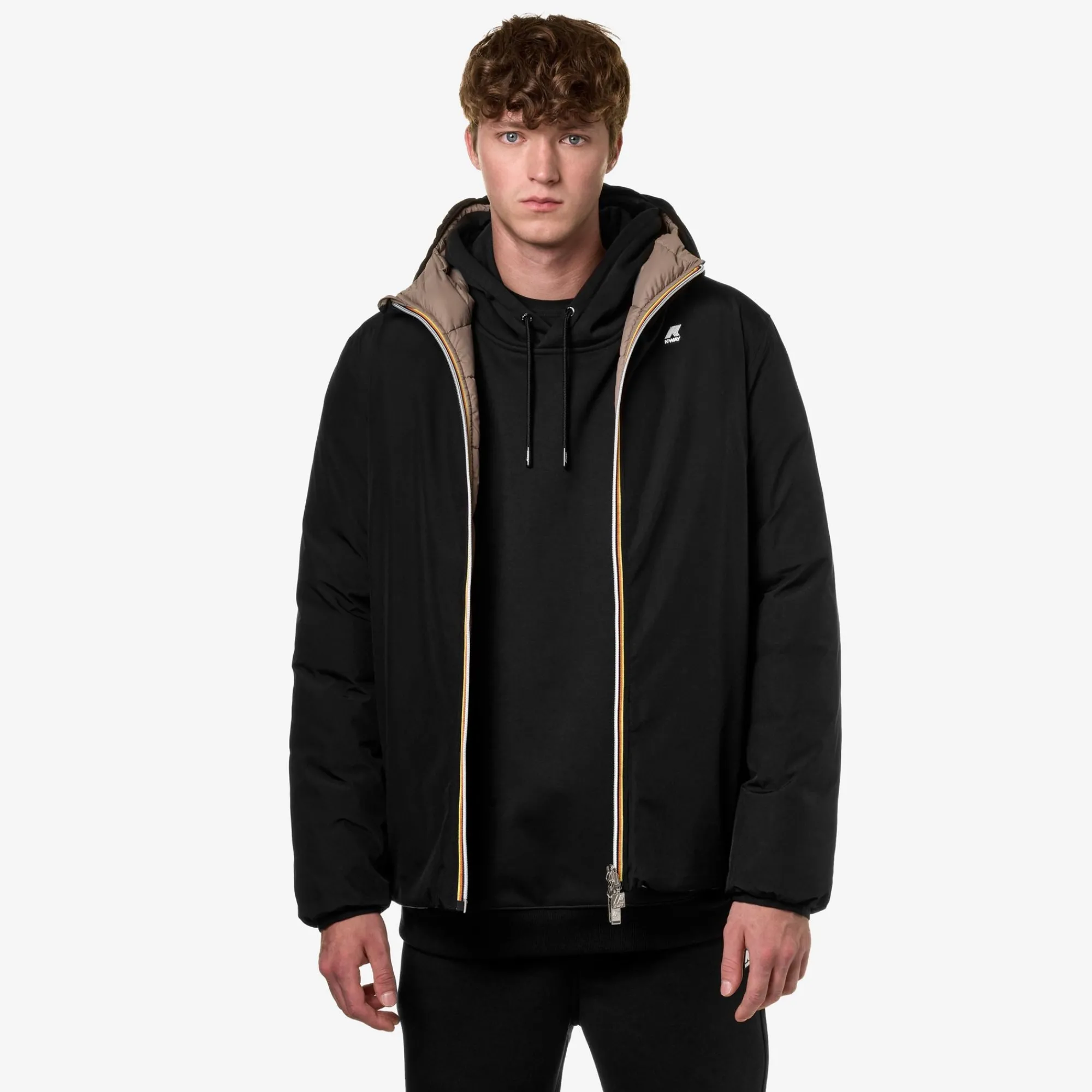 Uomo K-Way Giacche Corte^JACK ST THERMO REVERSIBLE