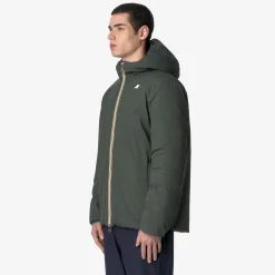 Uomo K-Way Giacche Corte^JACK ST THERMO REVERSIBLE