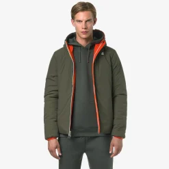 Uomo K-Way Giacche Corte^JACK ST WARM REVERSIBLE