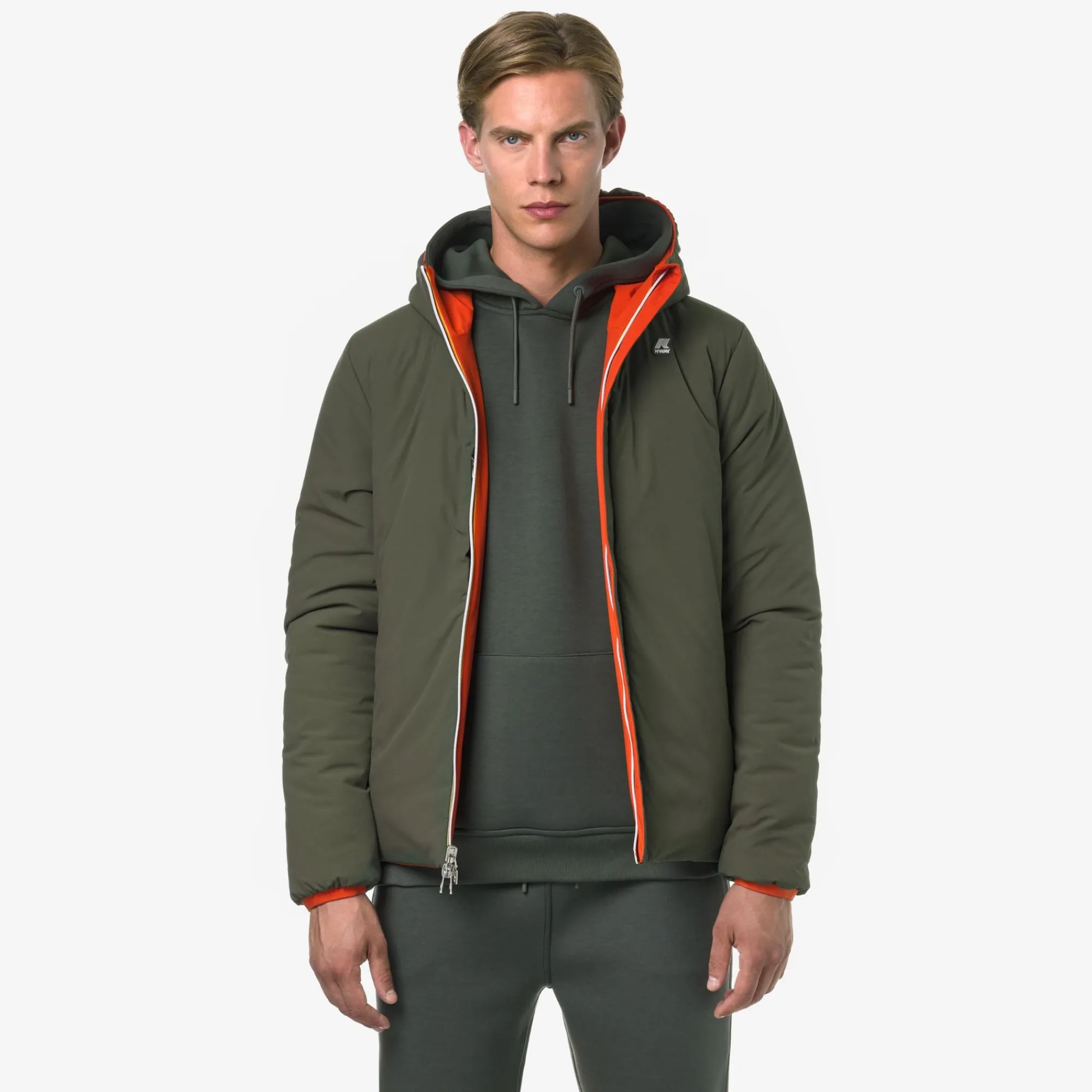 Uomo K-Way Giacche Corte^JACK ST WARM REVERSIBLE