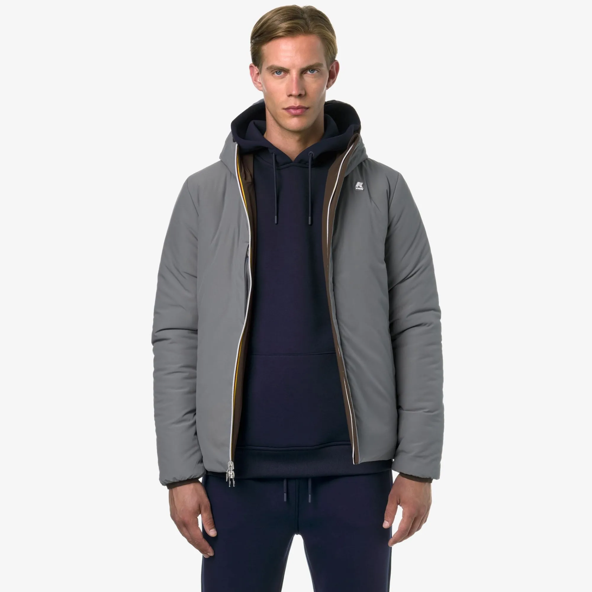 Uomo K-Way Giacche Corte^JACK ST WARM REVERSIBLE