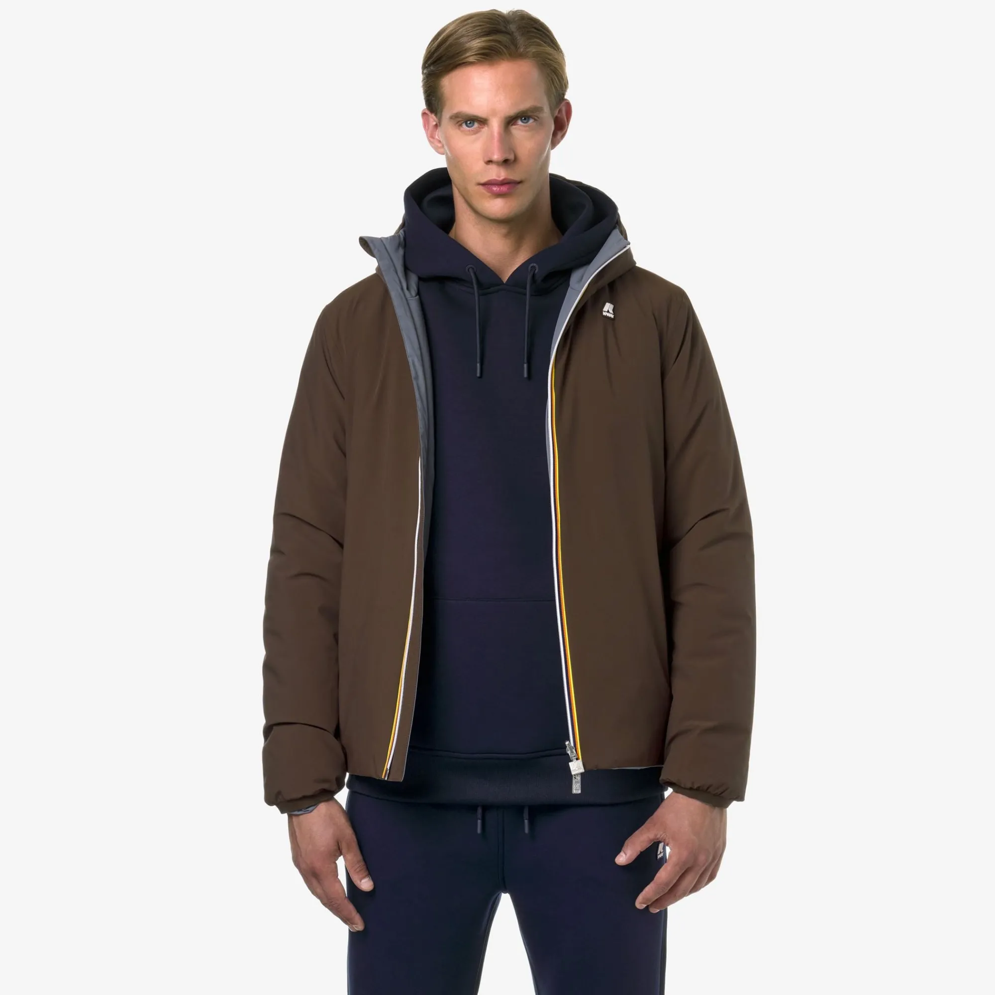 Uomo K-Way Giacche Corte^JACK ST WARM REVERSIBLE