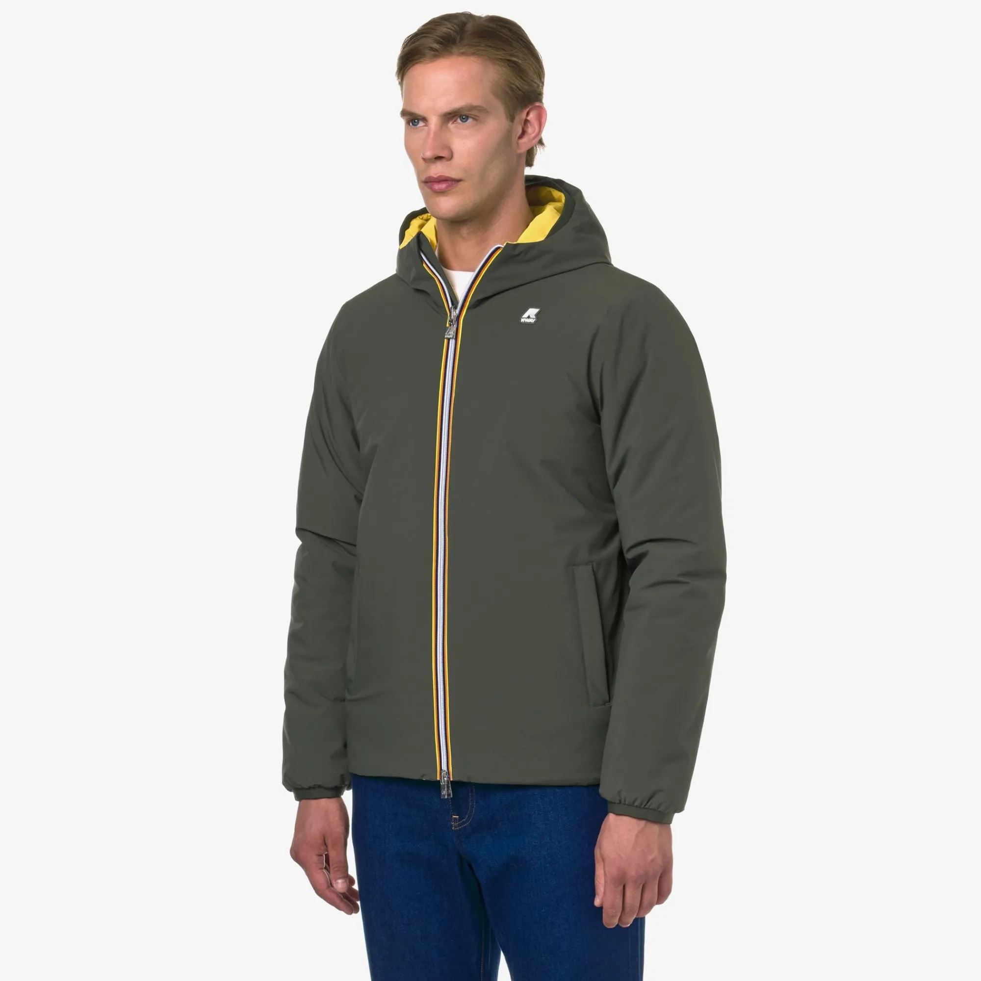 Uomo K-Way Giacche Corte^JACK ST WARM REVERSIBLE