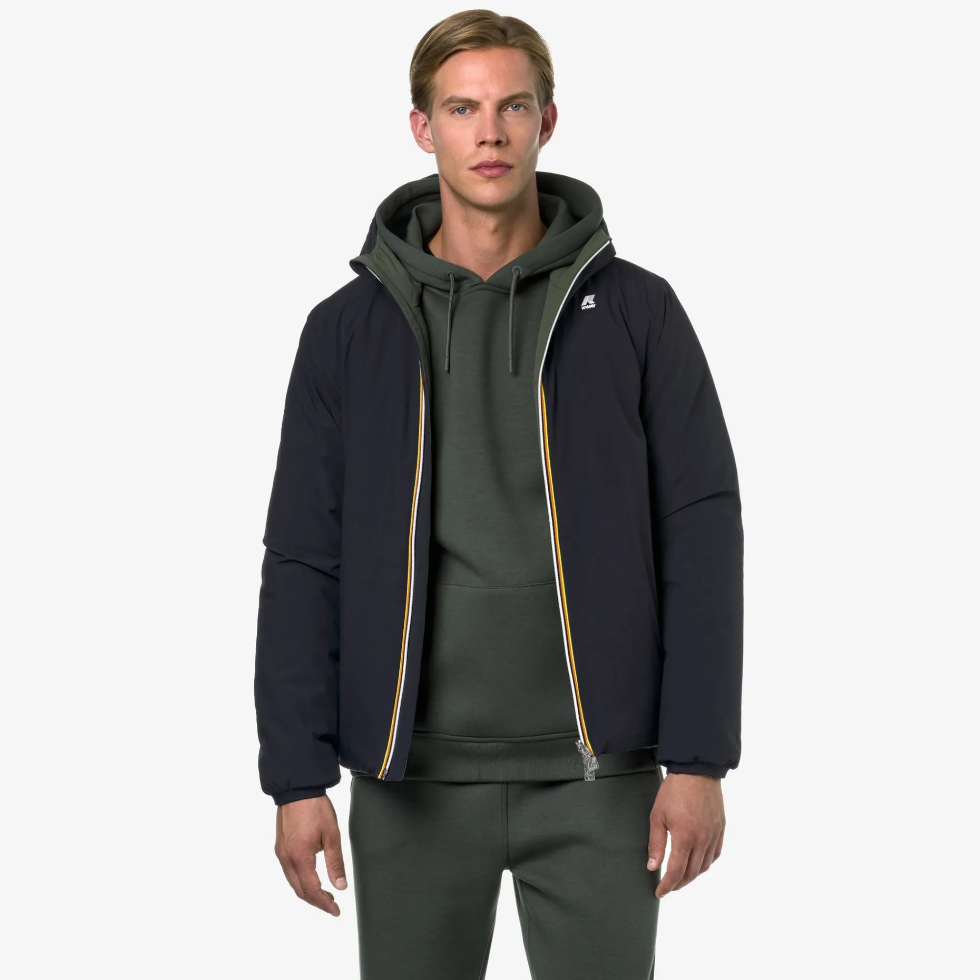 Uomo K-Way Giacche Corte^JACK ST WARM REVERSIBLE