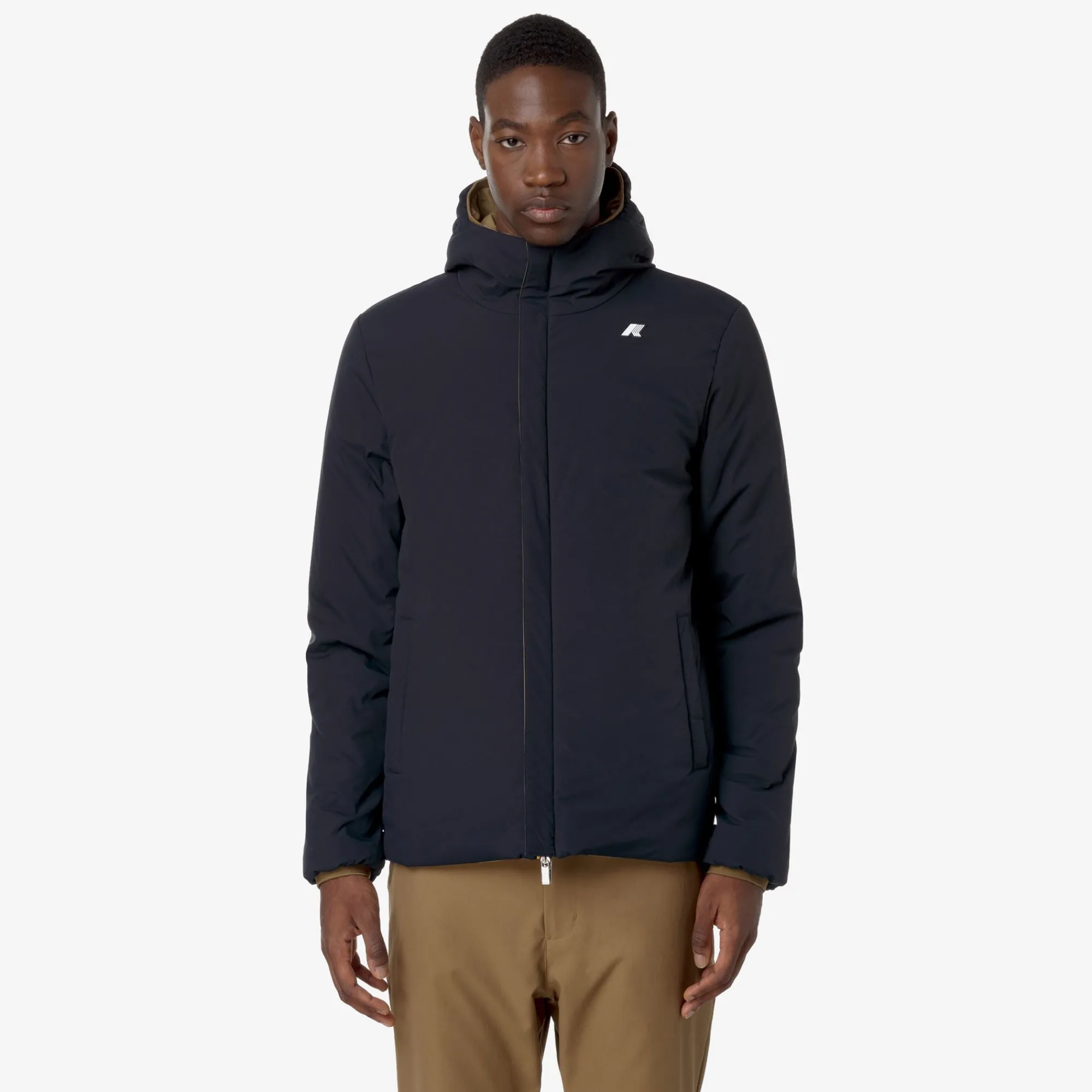 Uomo K-Way Giacche Corte^JACK ST WARM REVERSIBLE