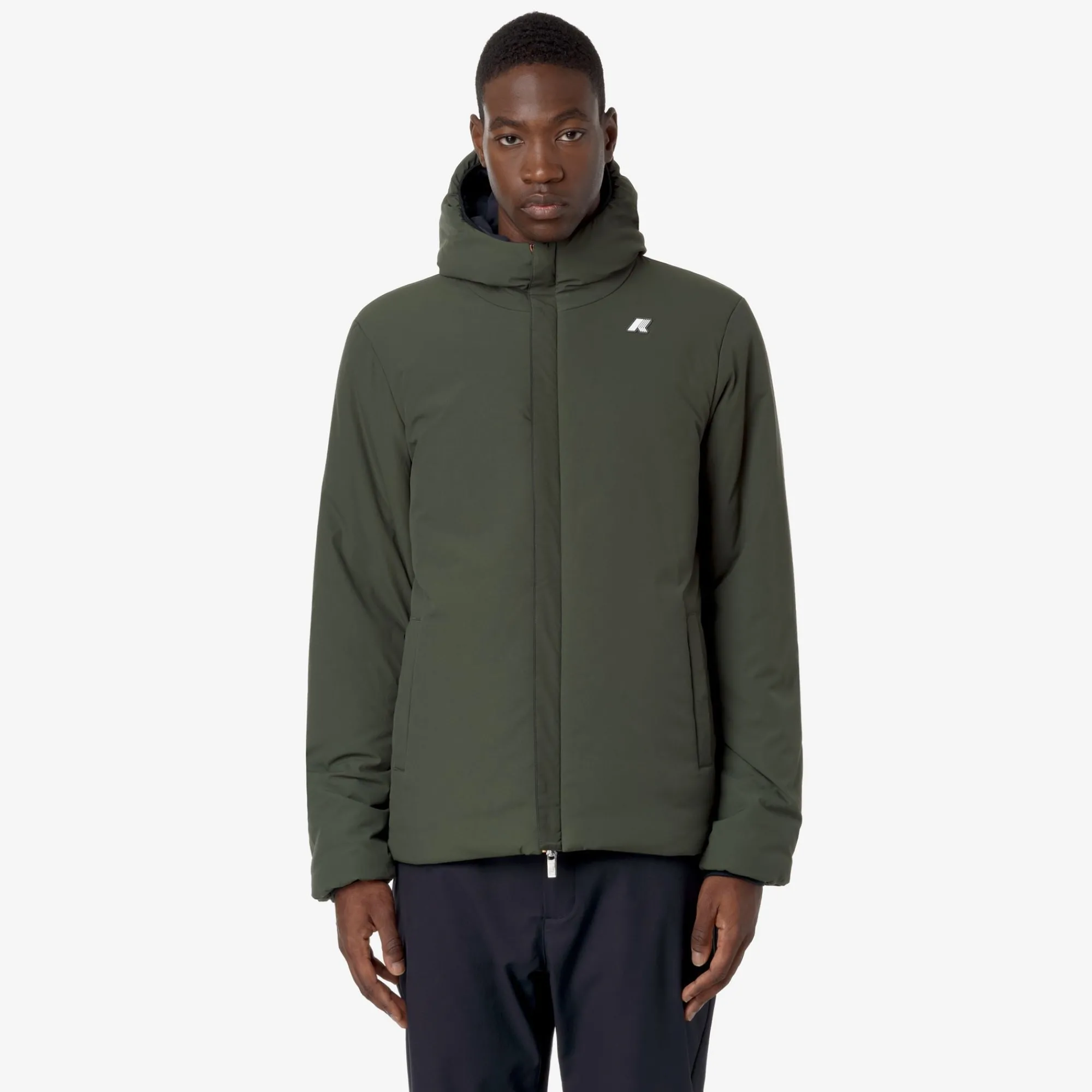 Uomo K-Way Giacche Corte^JACK ST WARM REVERSIBLE