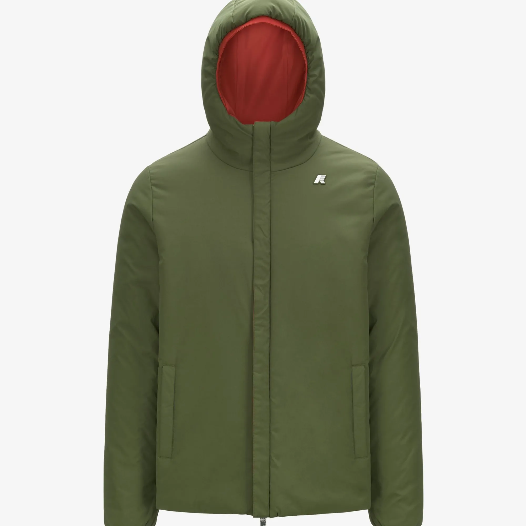 Uomo K-Way Giacche Corte^JACK ST WARM REVERSIBLE