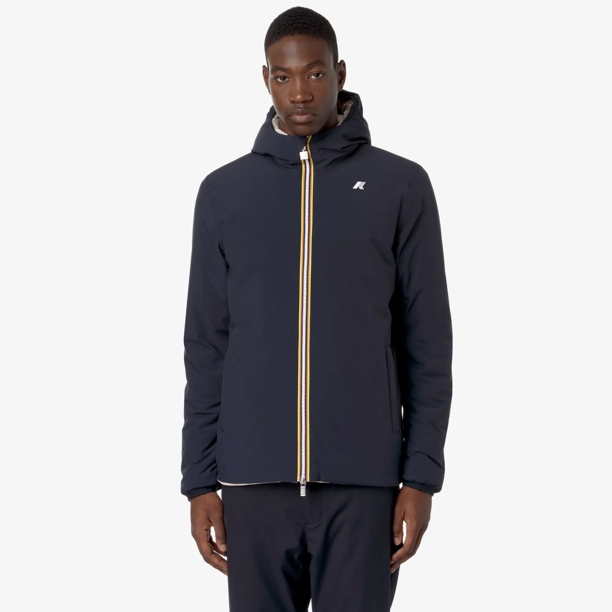 Uomo K-Way Giacche Corte^JACK ST WARM REVERSIBLE