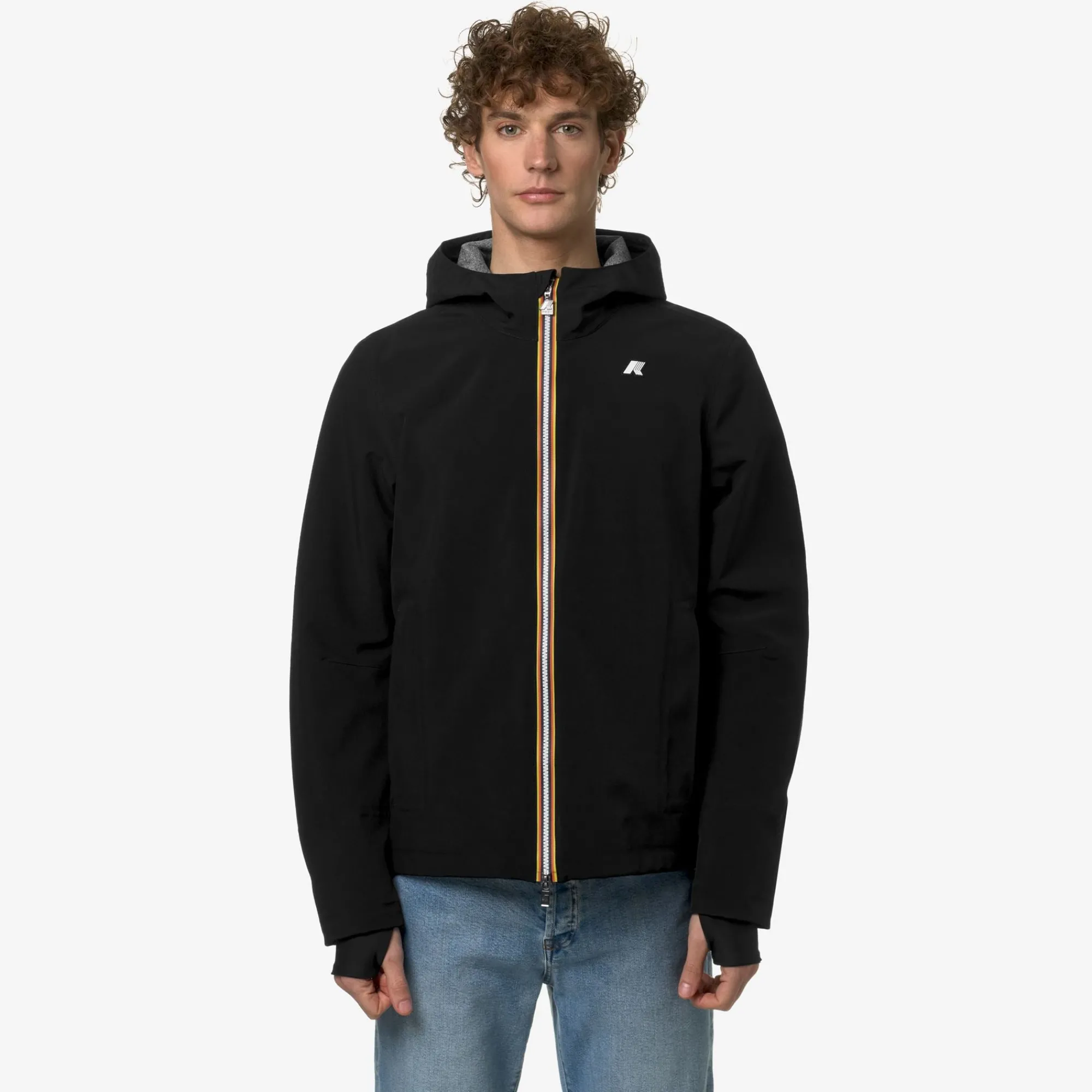 Uomo K-Way Giacche Corte^JACKO BONDED JERSEY