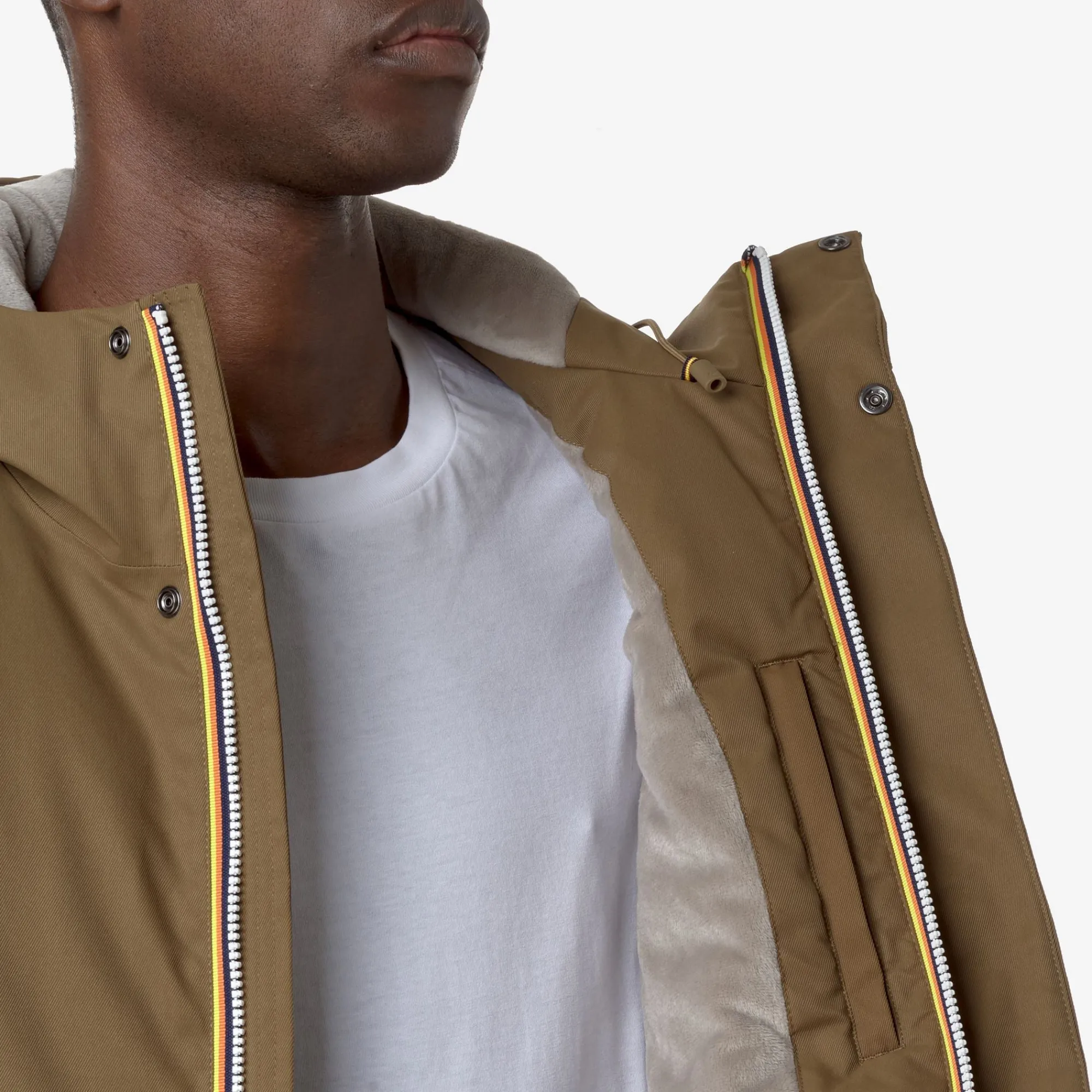 Uomo K-Way Giacche Corte^JACKO TWILL MARMOTTA