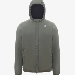 Uomo K-Way Giacche Corte^JACQUES WARM REVERSIBLE