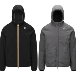 Uomo K-Way Giacche Corte^JACQUES WARM REVERSIBLE
