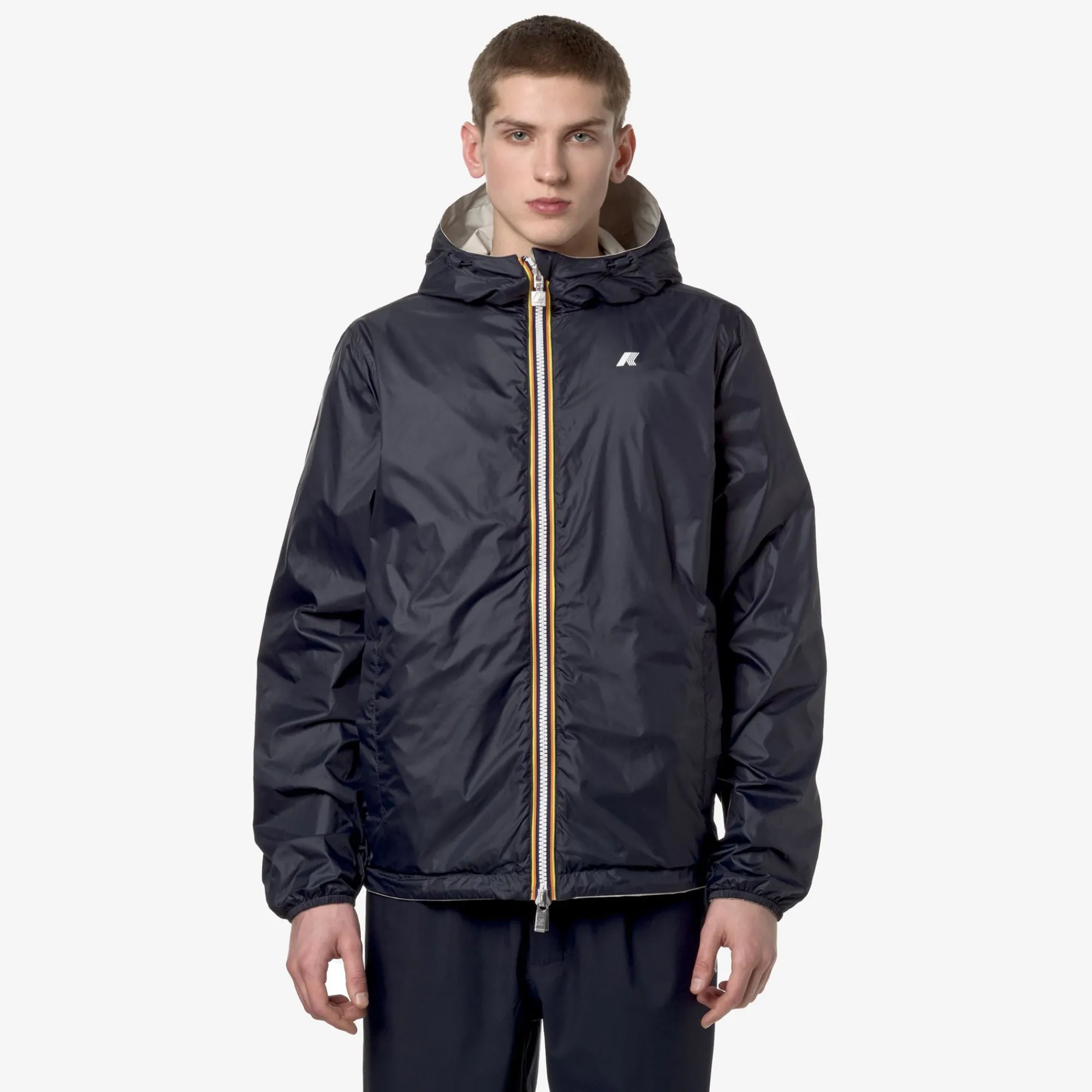 Uomo K-Way Giacche Corte^JAKE PLUS.2 REVERSIBLE