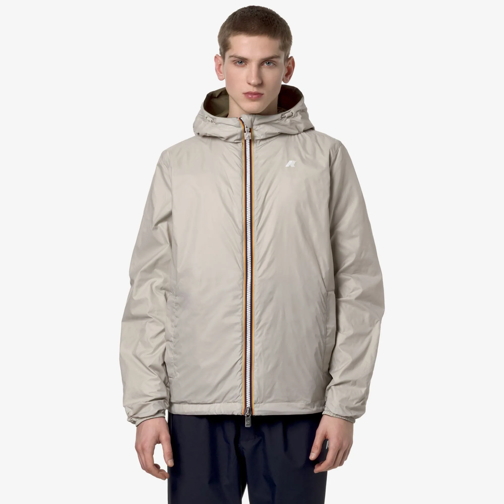 Uomo K-Way Giacche Corte^JAKE PLUS.2 REVERSIBLE
