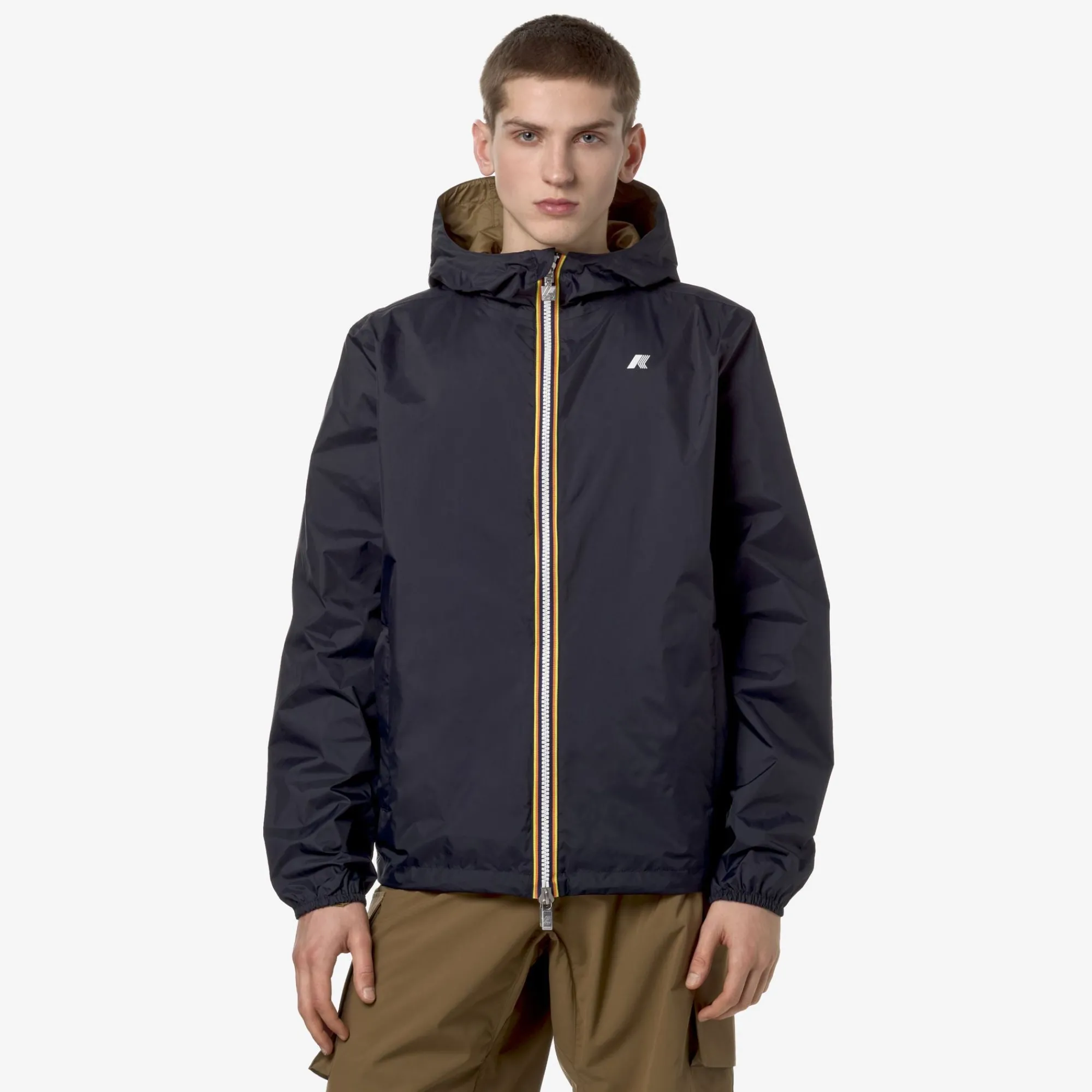 Uomo K-Way Giacche Corte^JAKE PLUS.2 REVERSIBLE