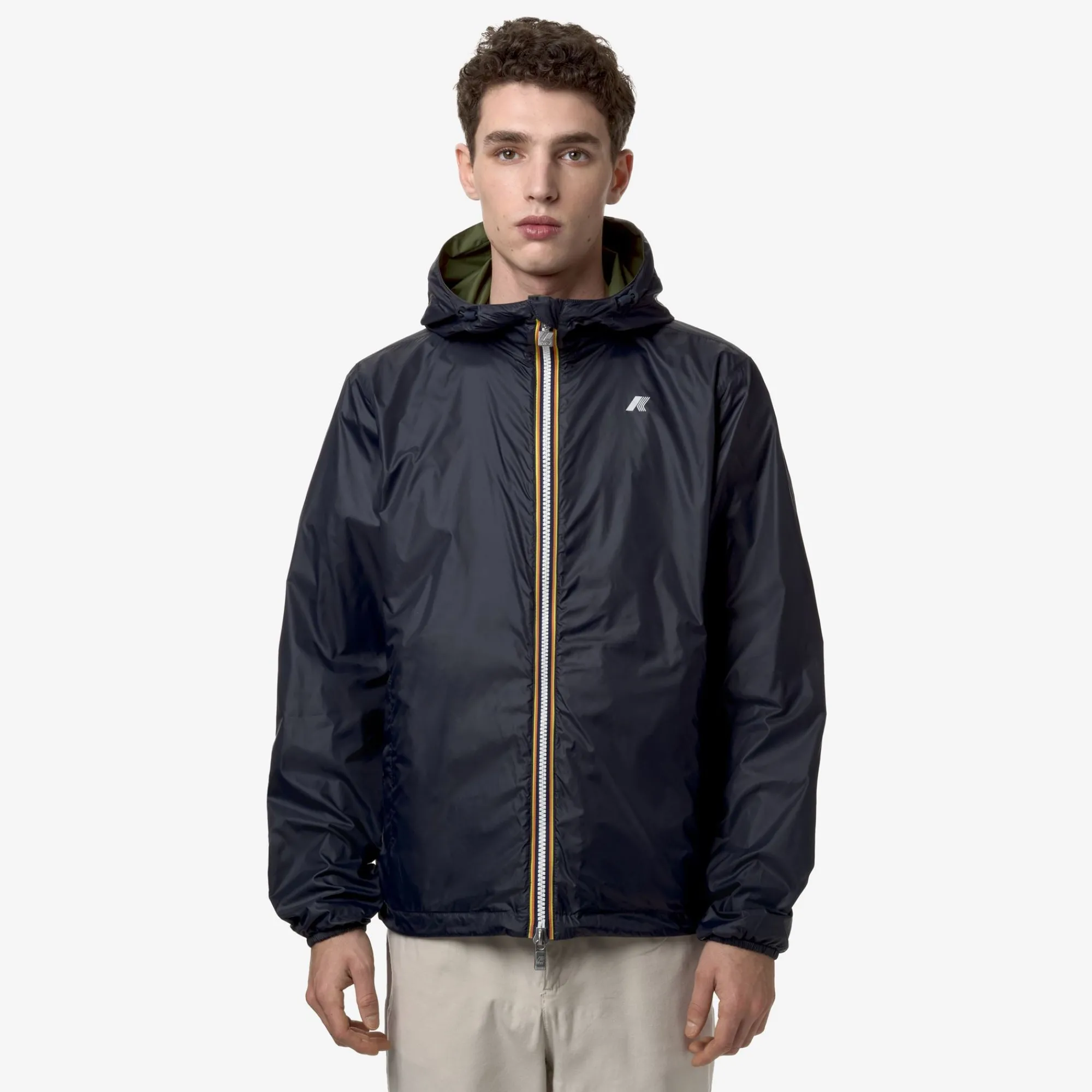 Uomo K-Way Giacche Corte^JAKE PLUS.2 REVERSIBLE