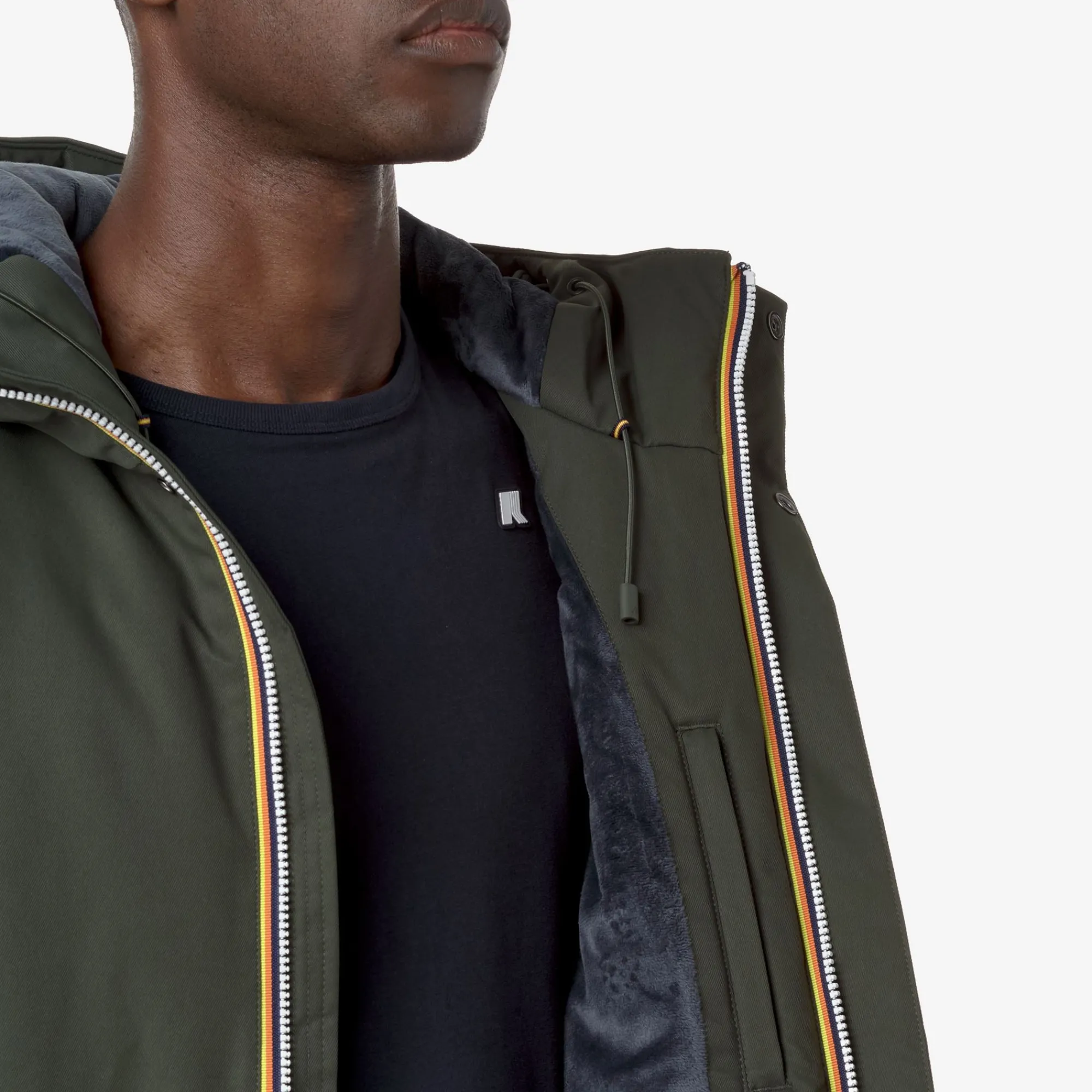 Uomo K-Way Giacche Corte^JARNO TWILL MARMOTTA