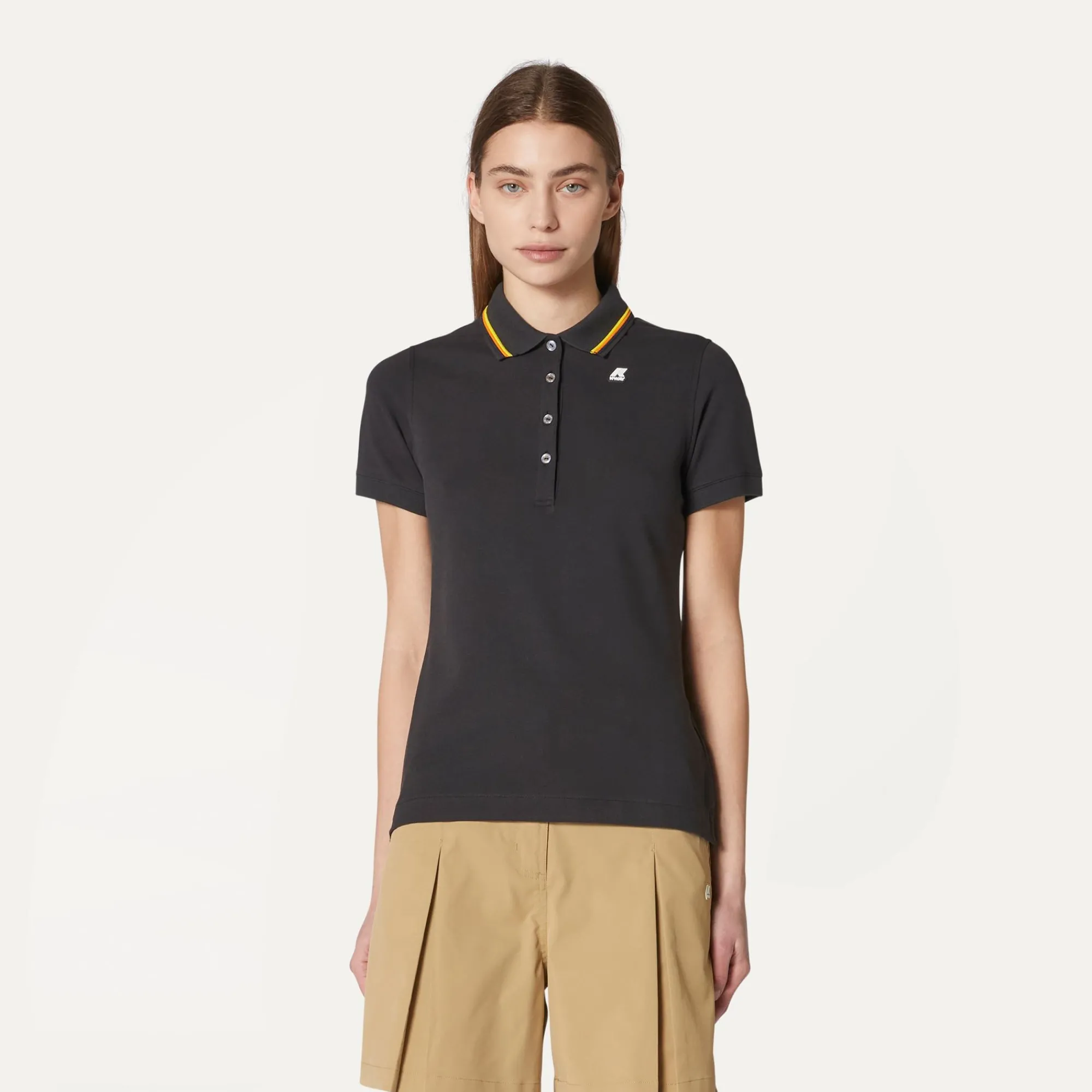 Donna K-Way Polo^JEANNINE