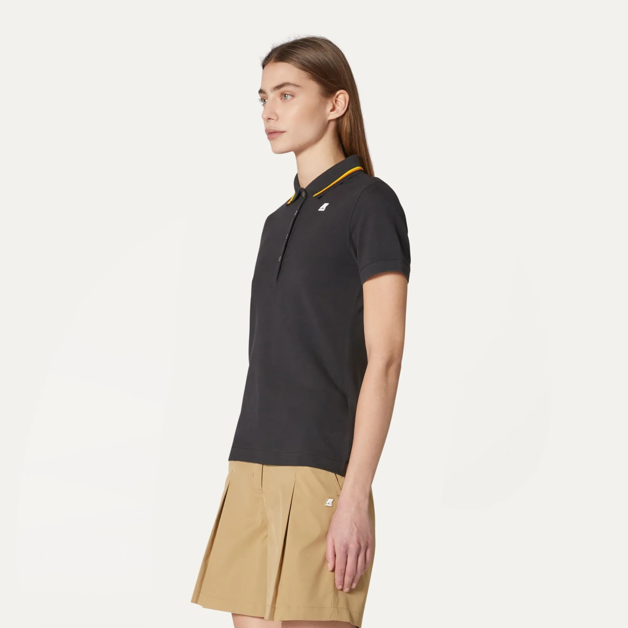 Donna K-Way Polo^JEANNINE