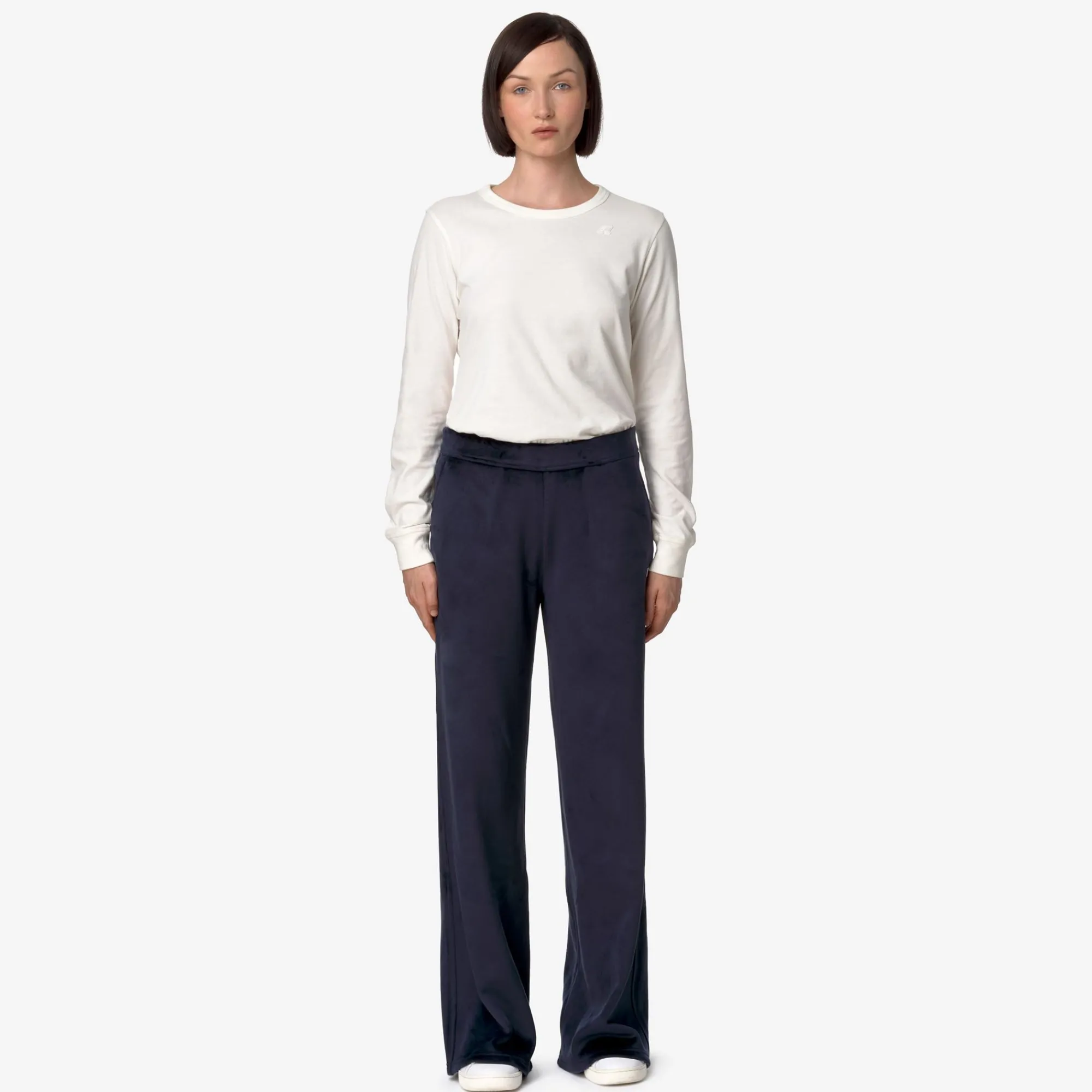 Donna K-Way Pantaloni^JENNY VELOUR POLAR