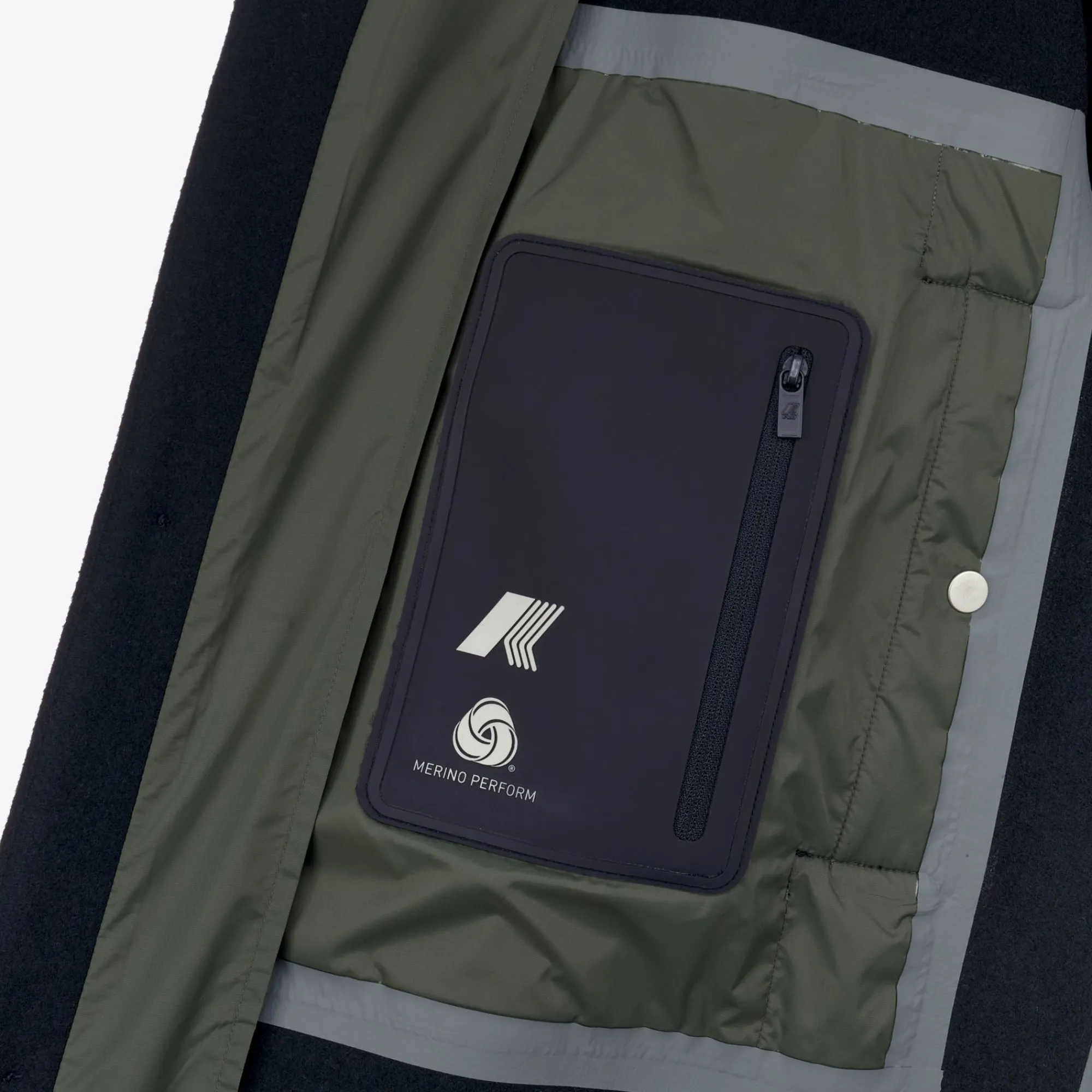 Uomo K-Way Piumini E Giacche Lunghe^JENZAC WOOLMARK