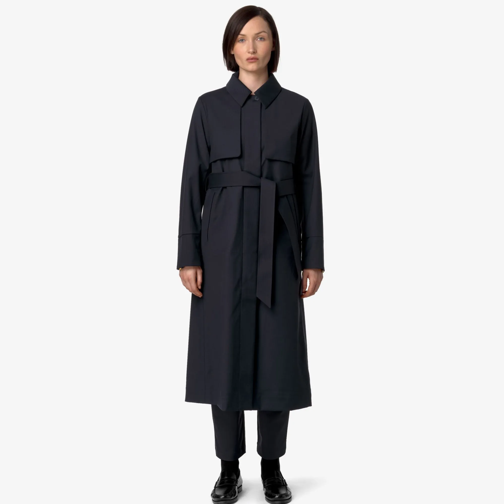 Donna K-Way Piumini E Giacche Lunghe^JESEL TECH WOOL BLEND