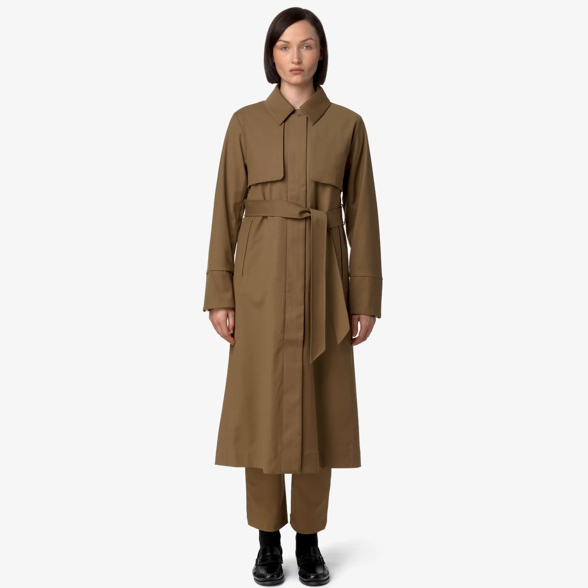 Donna K-Way Piumini E Giacche Lunghe^JESEL TECH WOOL BLEND