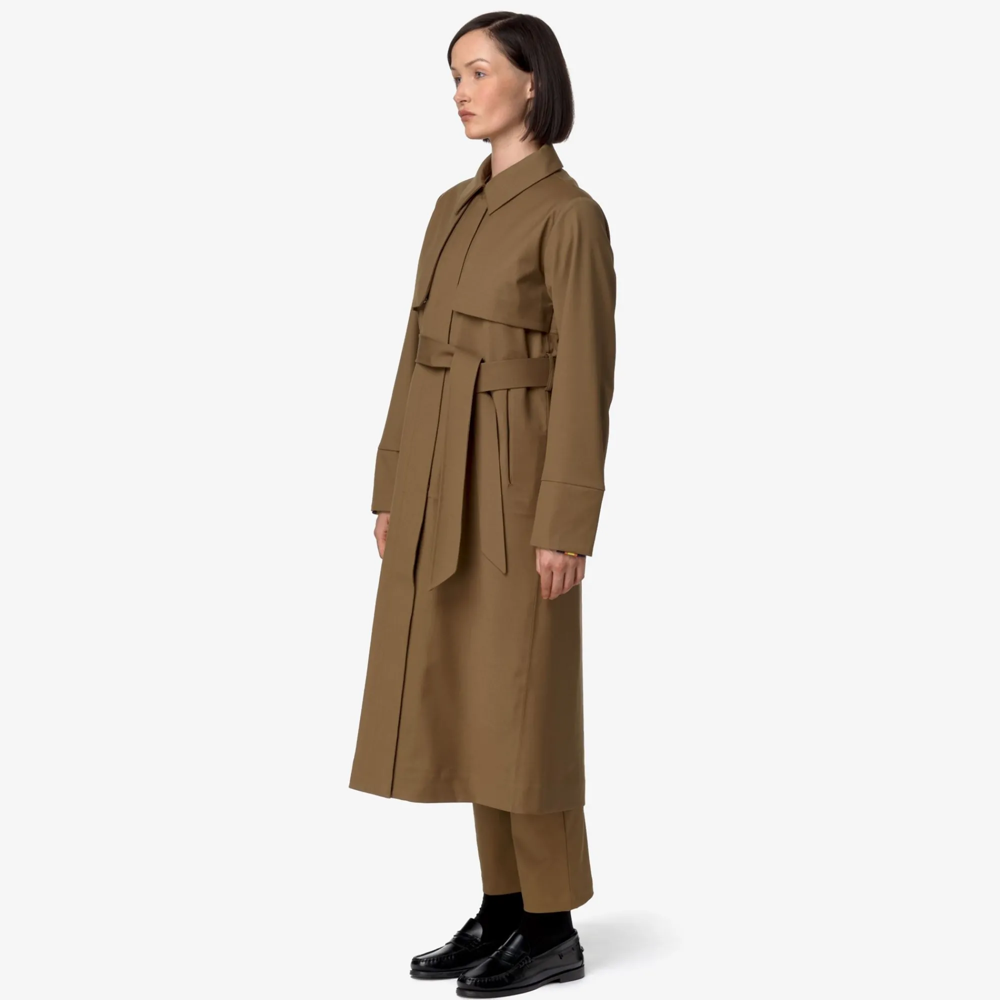 Donna K-Way Piumini E Giacche Lunghe^JESEL TECH WOOL BLEND